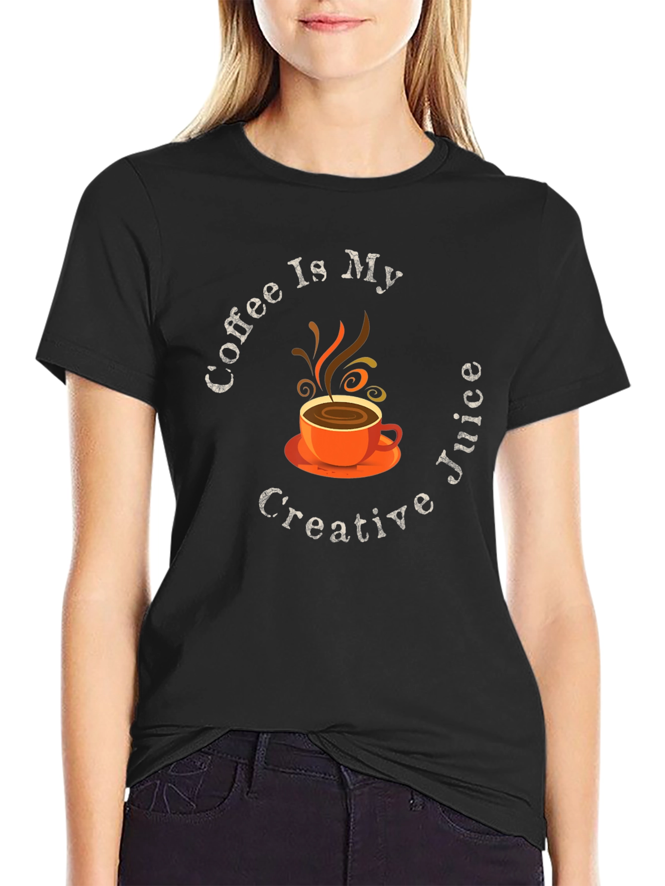 Coffee is My Creative Juice Graphic Tee