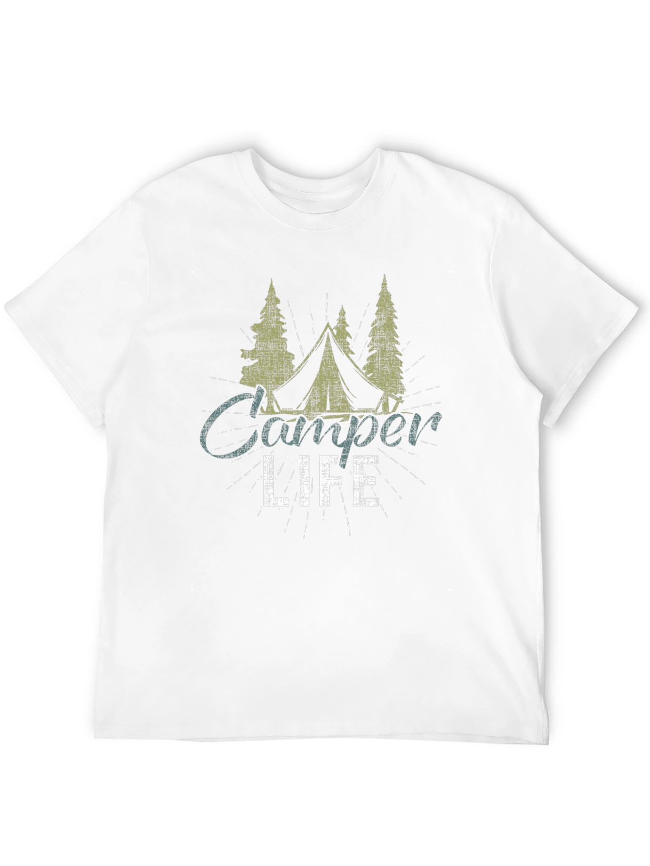Camper Life Graphic Tee - Outdoor Adventure Shirt