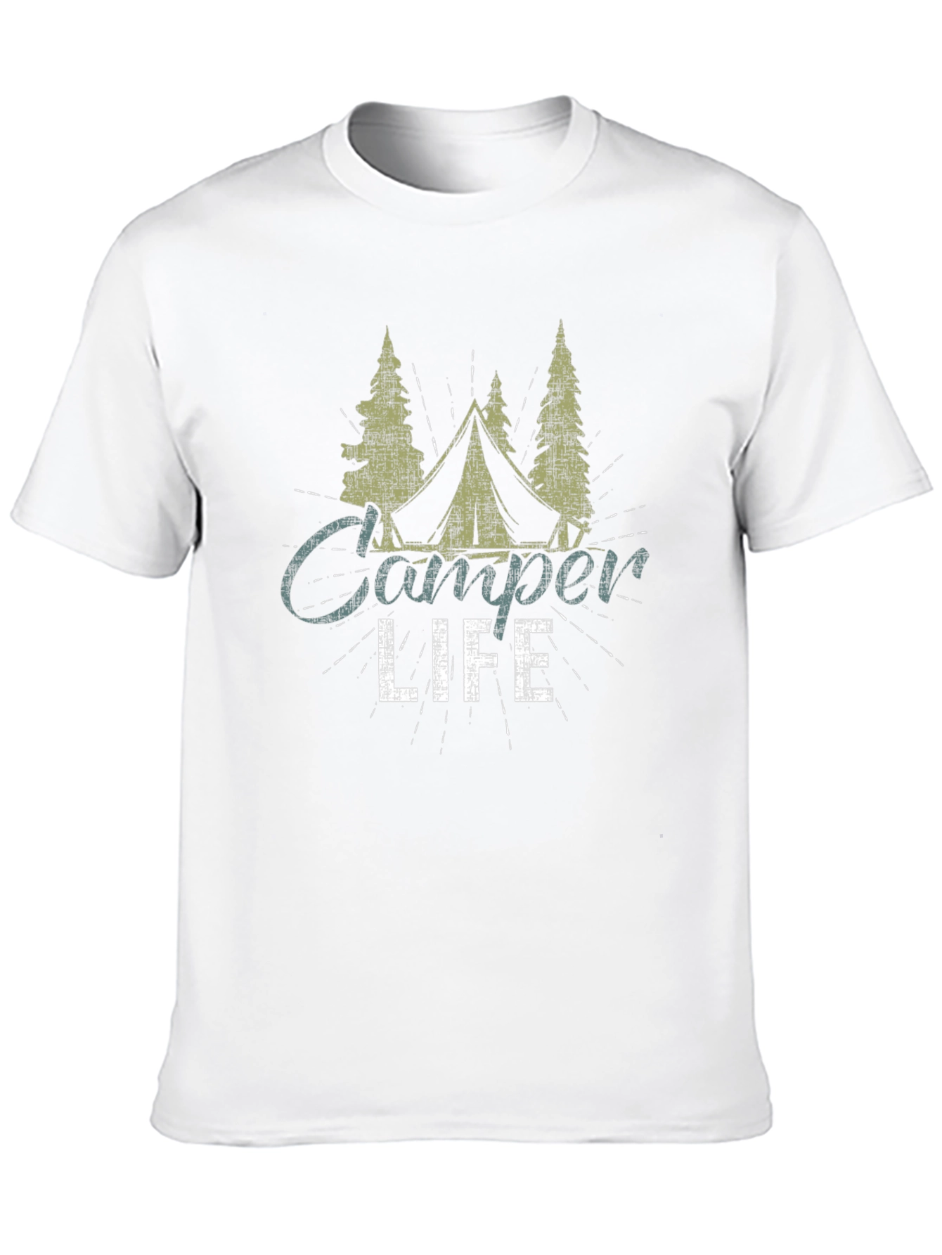 Camper Life Graphic Tee - Outdoor Adventure Shirt