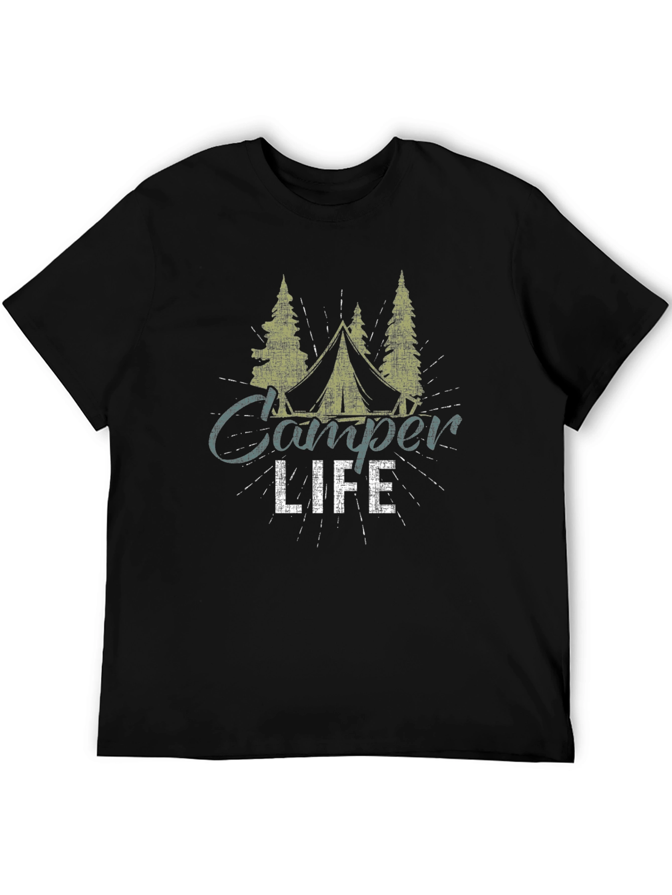Camper Life Graphic Tee - Outdoor Adventure Shirt