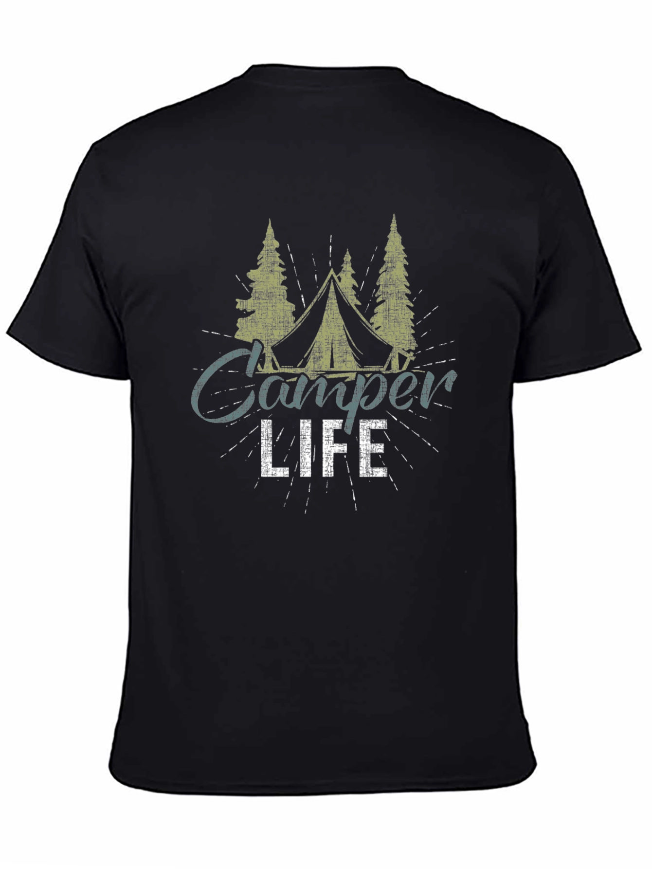 Camper Life Graphic Tee - Outdoor Adventure Shirt