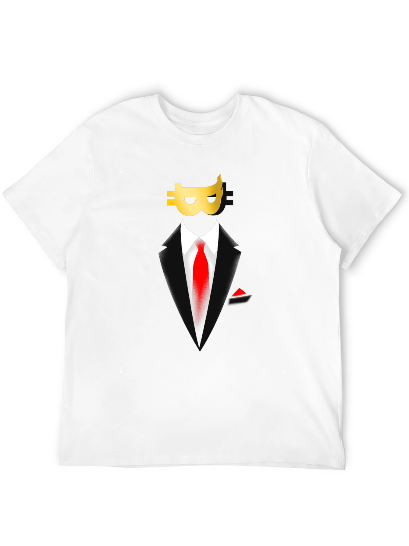 Bitcoin Suit T-Shirt - Crypto Style