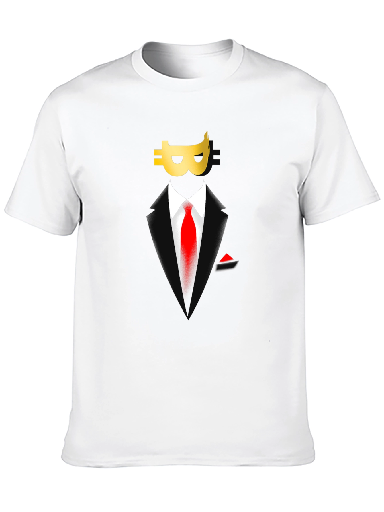 Bitcoin Suit T-Shirt - Crypto Style