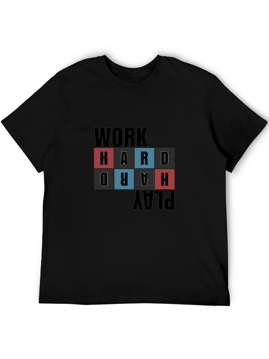 Work Hard Play Hard Graphic Tee