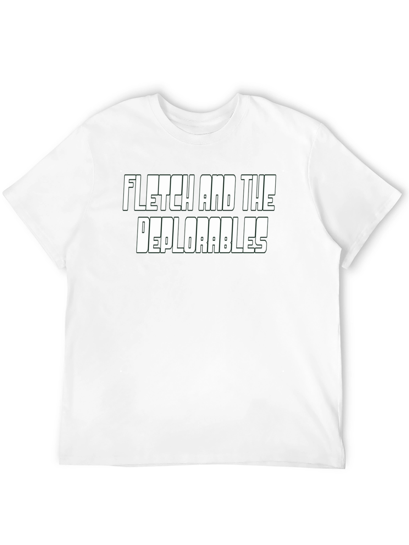 Fletch and The Deplorables Black T-Shirt