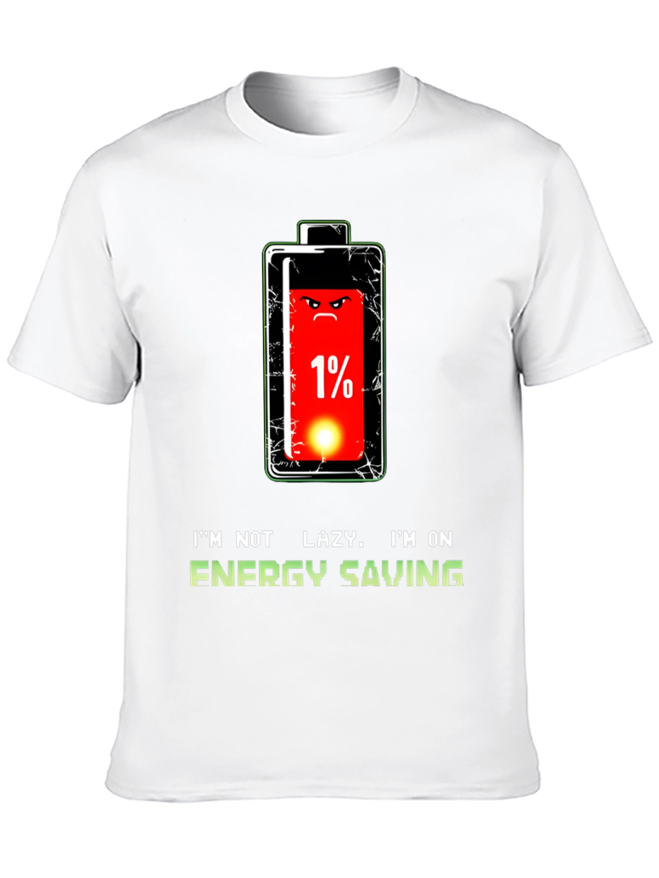 Funny Energy Saving Mode T-Shirt