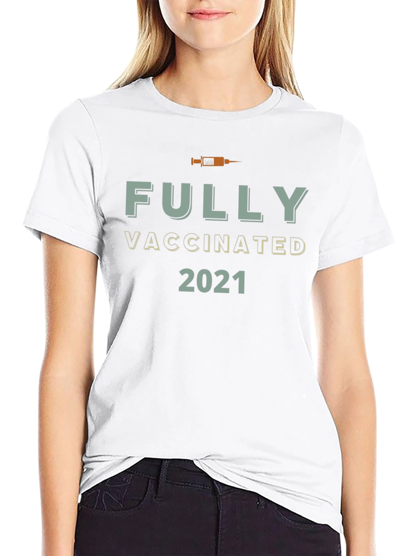 Fully Vaccinated 2021 Graphic T-Shirt