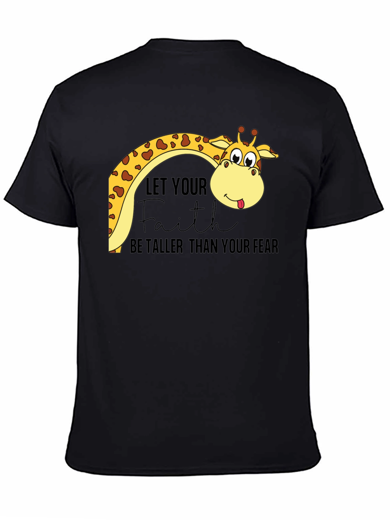 Faith Over Fear Giraffe Tee