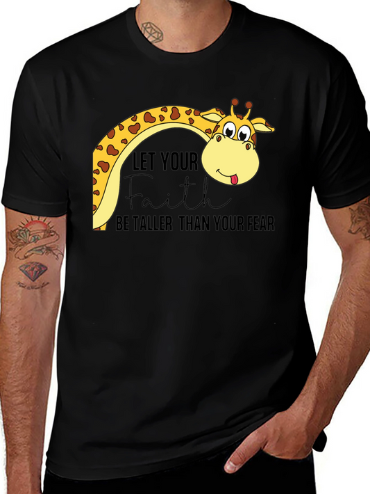 Faith Over Fear Giraffe Tee
