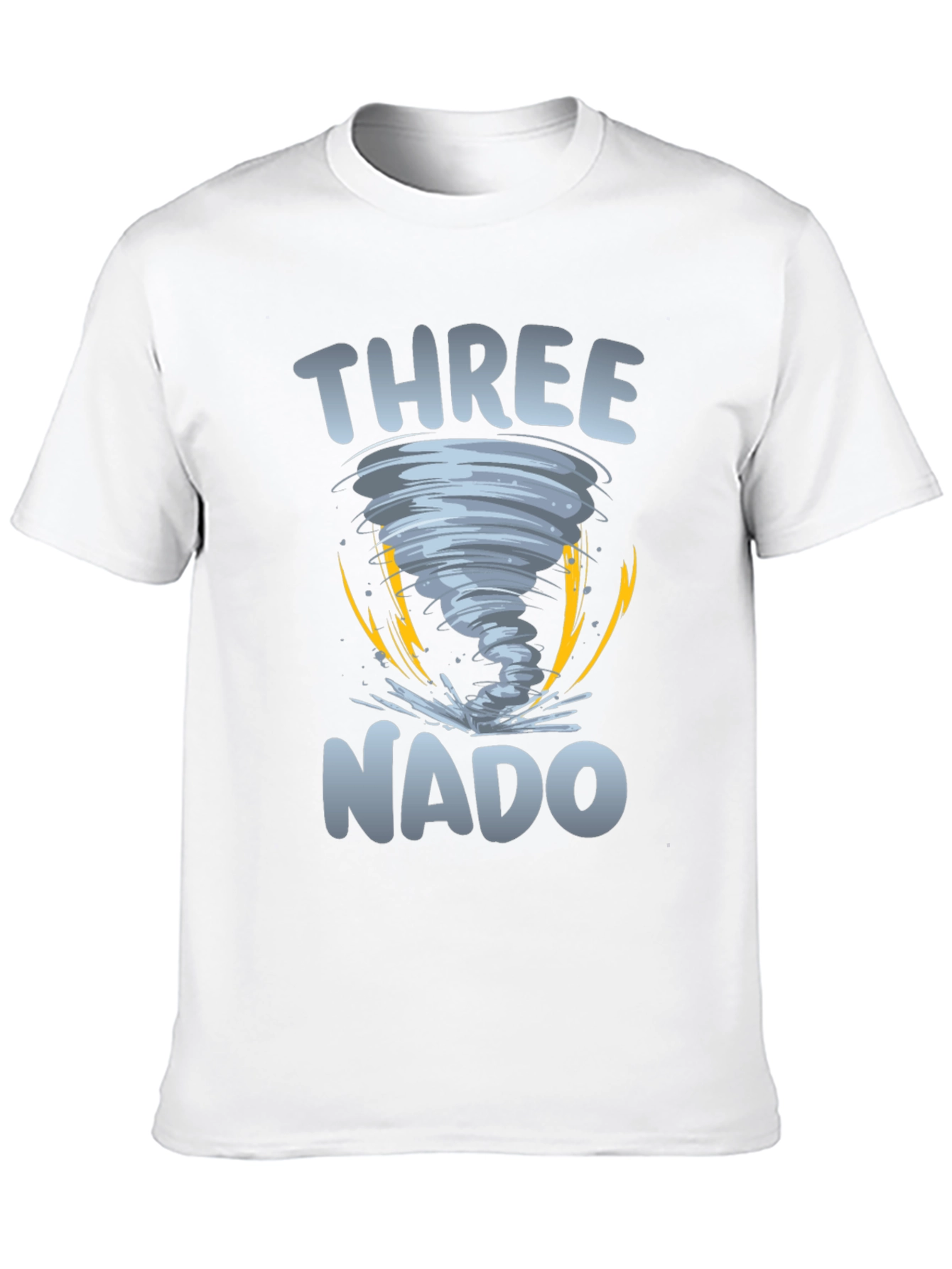 Three-nado Birthday T-Shirt - Weather Themed Party