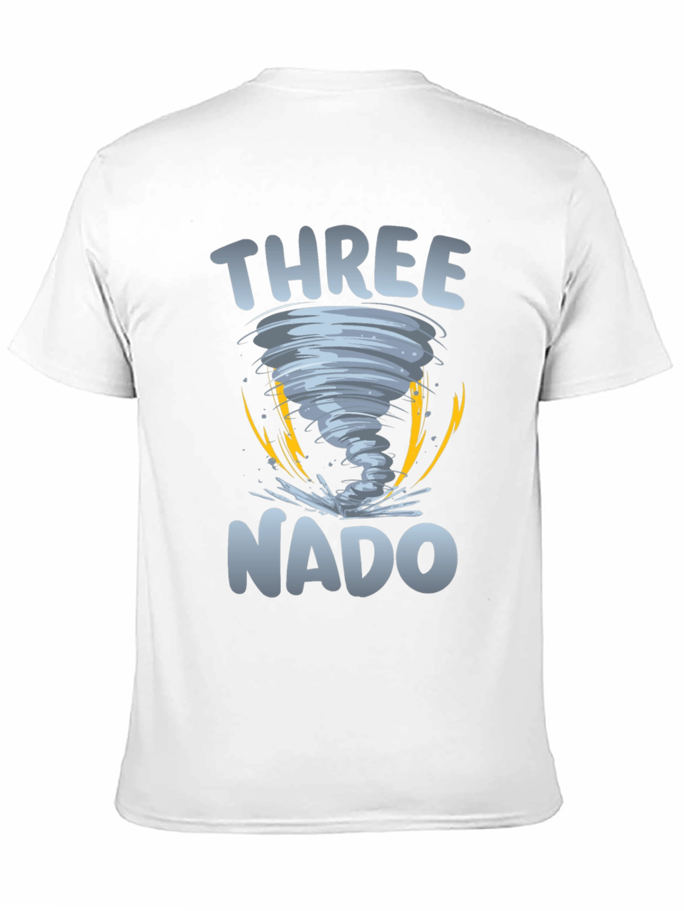 Three-nado Birthday T-Shirt - Weather Themed Party