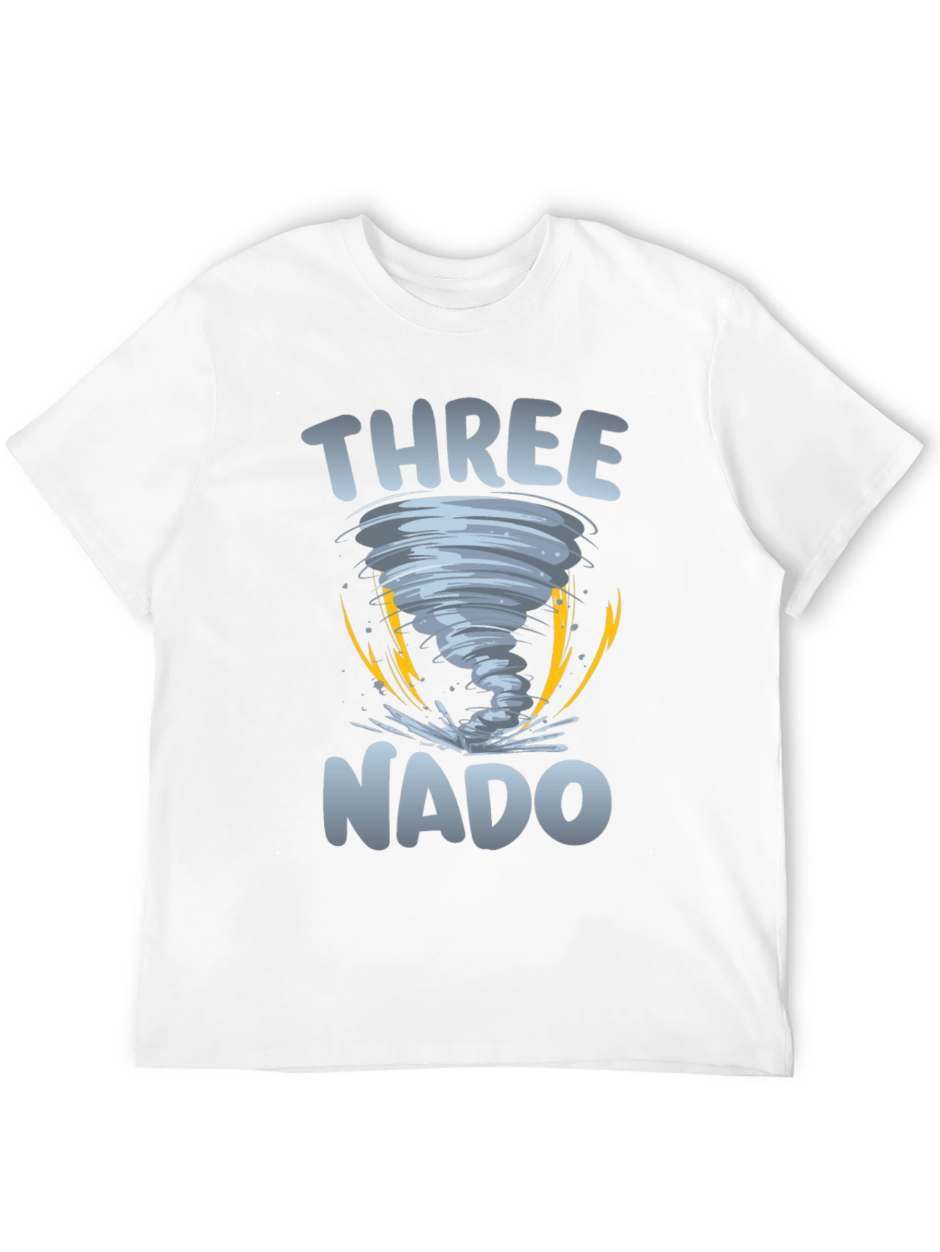 Three-nado Birthday T-Shirt - Weather Themed Party