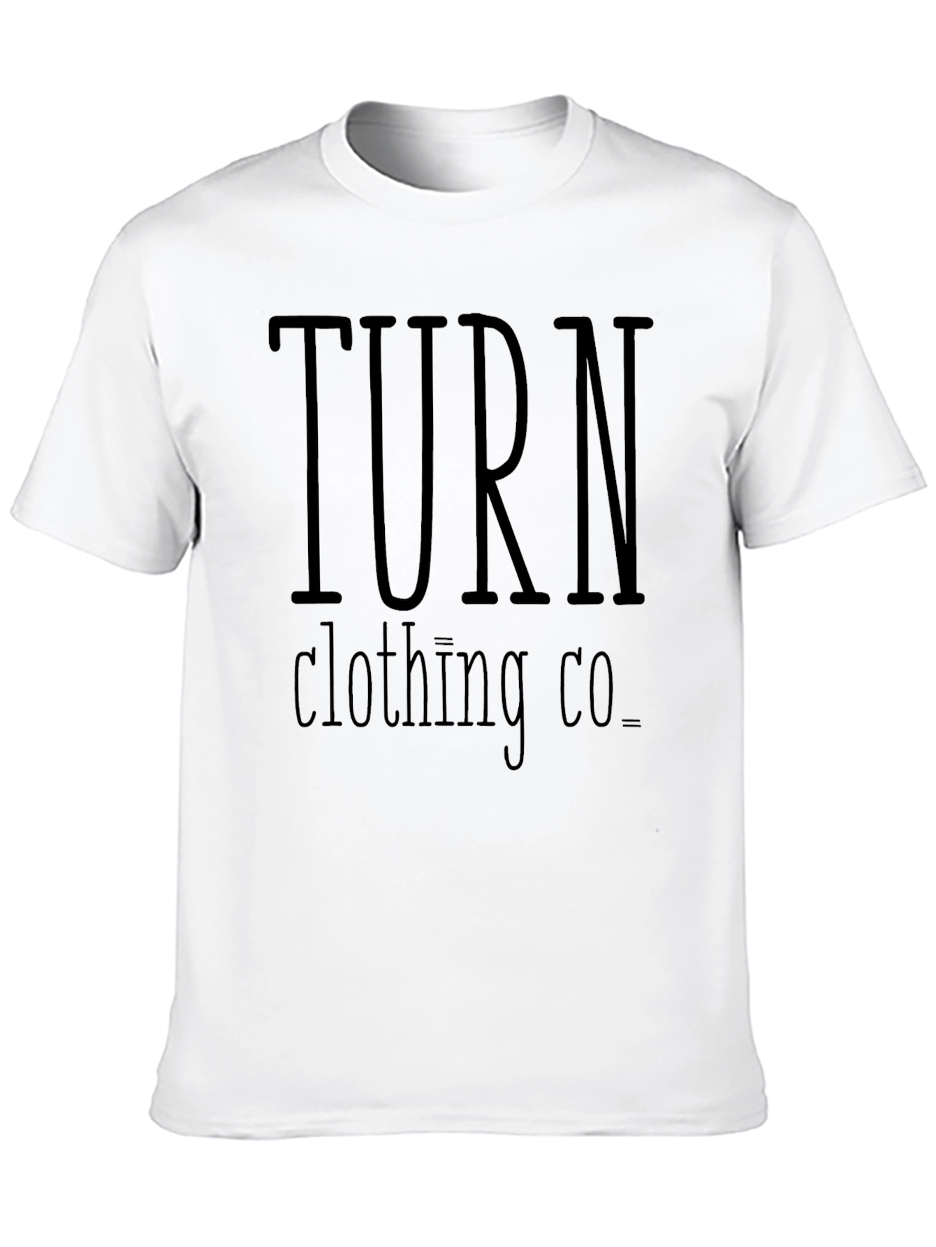 TURN Clothing Co. Black Graphic Tee