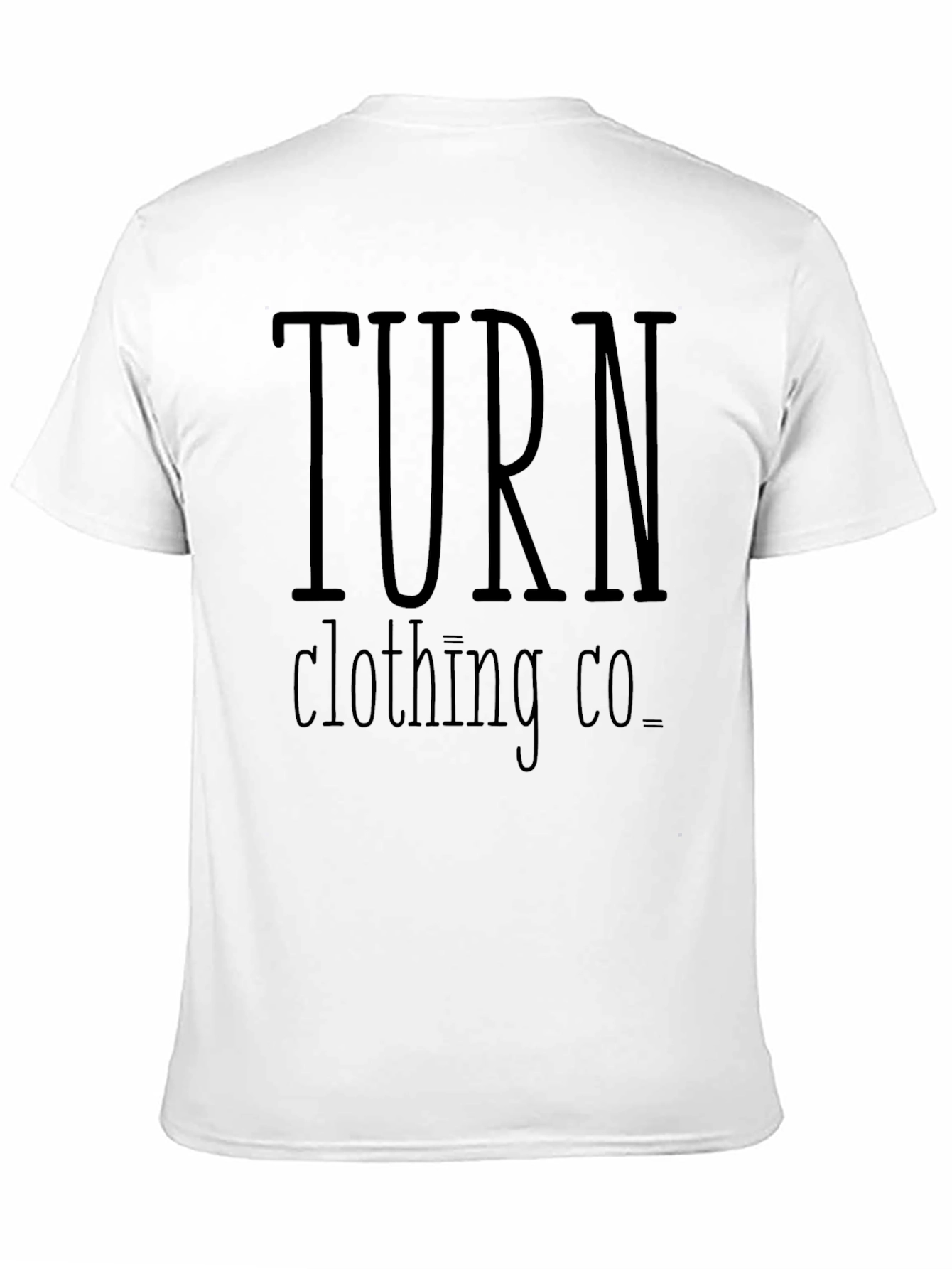 TURN Clothing Co. Black Graphic Tee