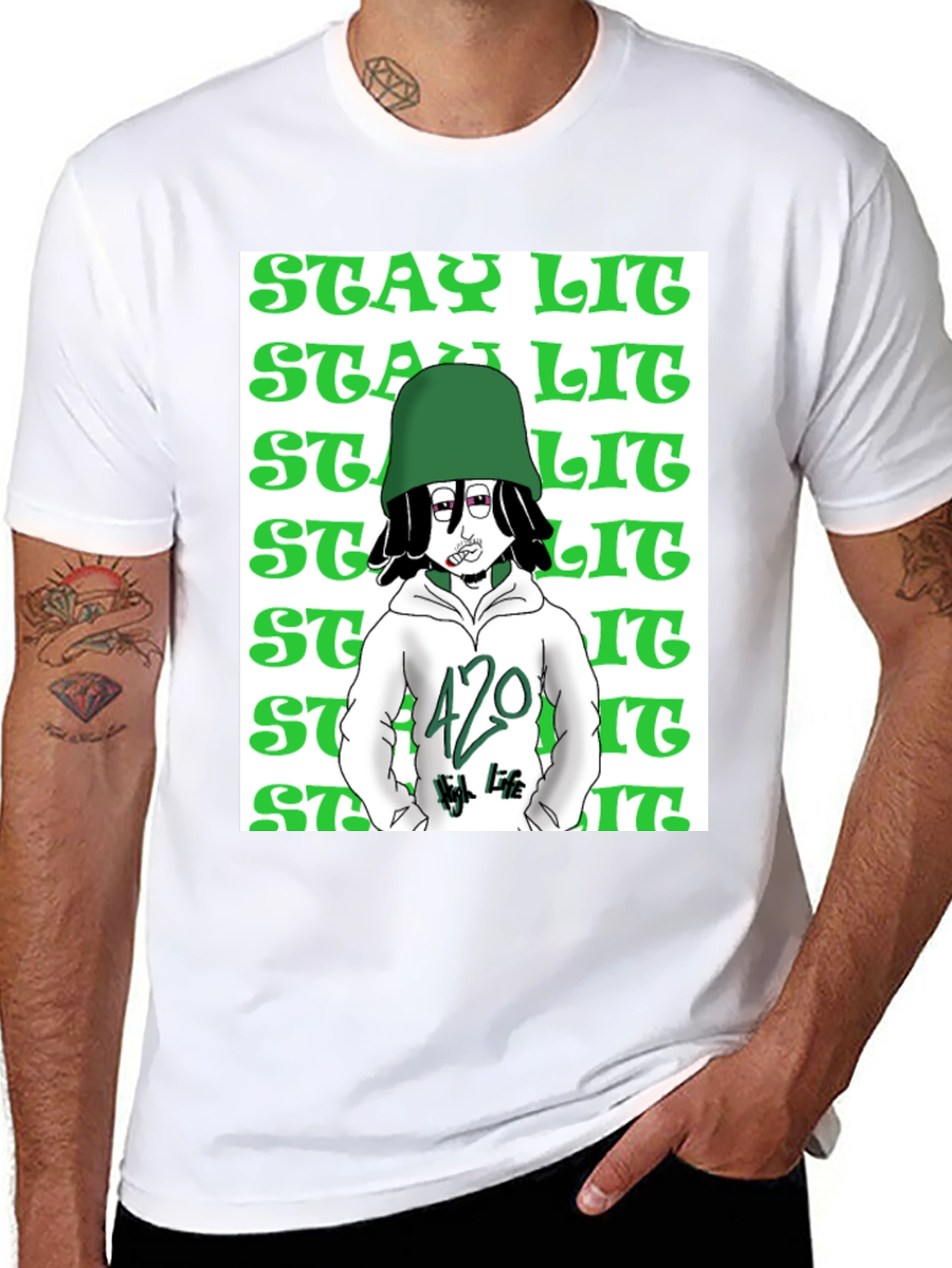 Stay Lit Graphic Tee - Unisex