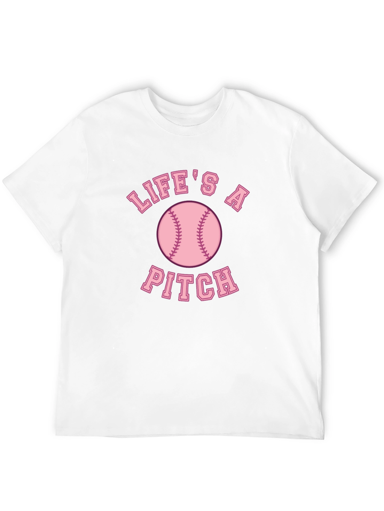 Lifes a Pitch Baseball T-Shirt