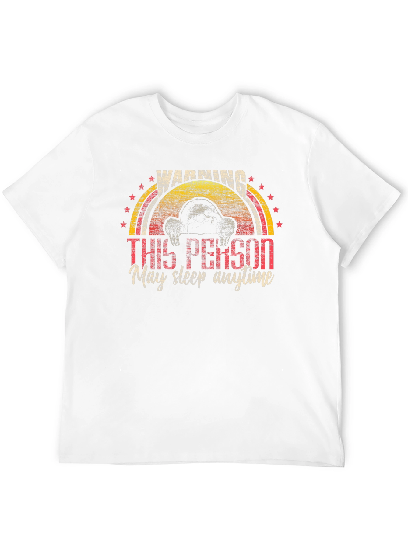 Warning: May Sleep Anytime T-Shirt