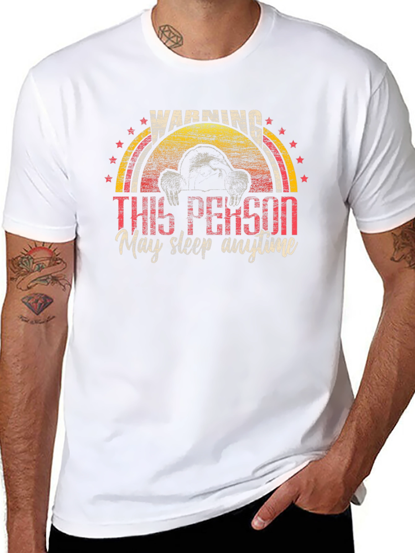Warning: May Sleep Anytime T-Shirt