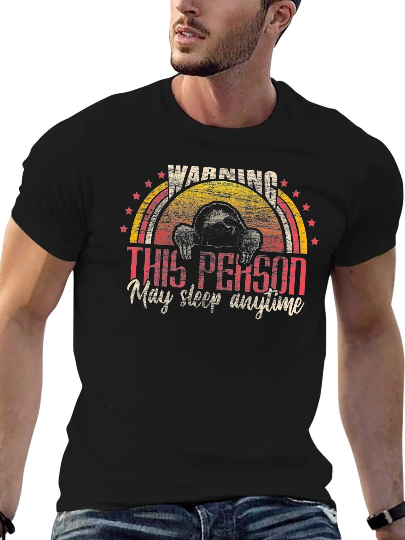 Warning: May Sleep Anytime T-Shirt