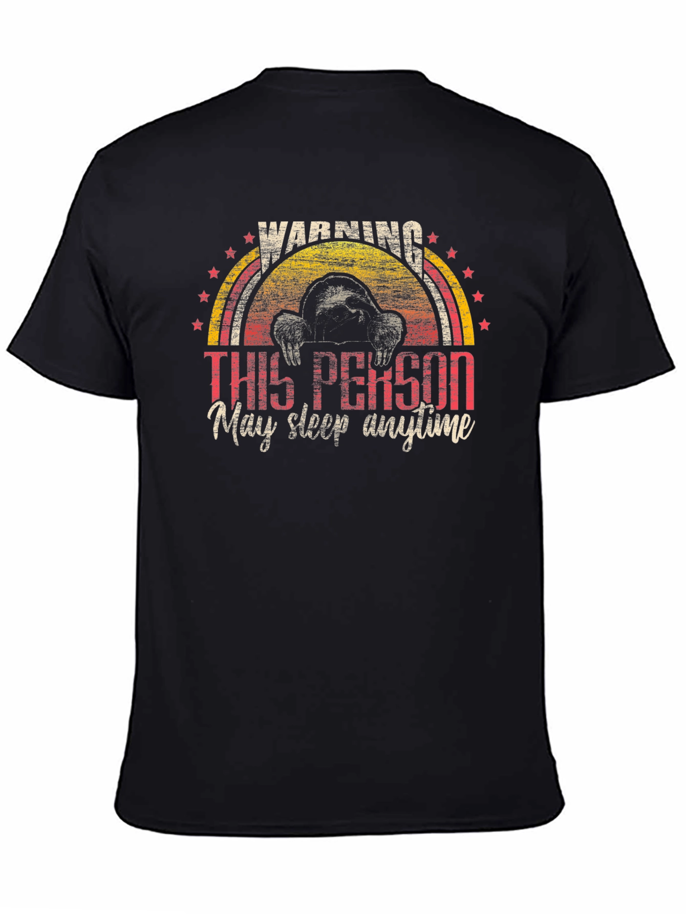 Warning: May Sleep Anytime T-Shirt