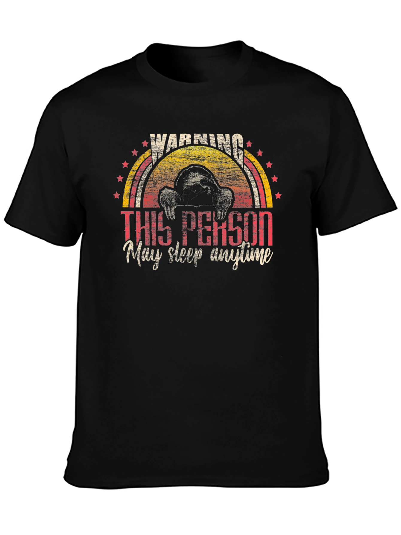 Warning: May Sleep Anytime T-Shirt