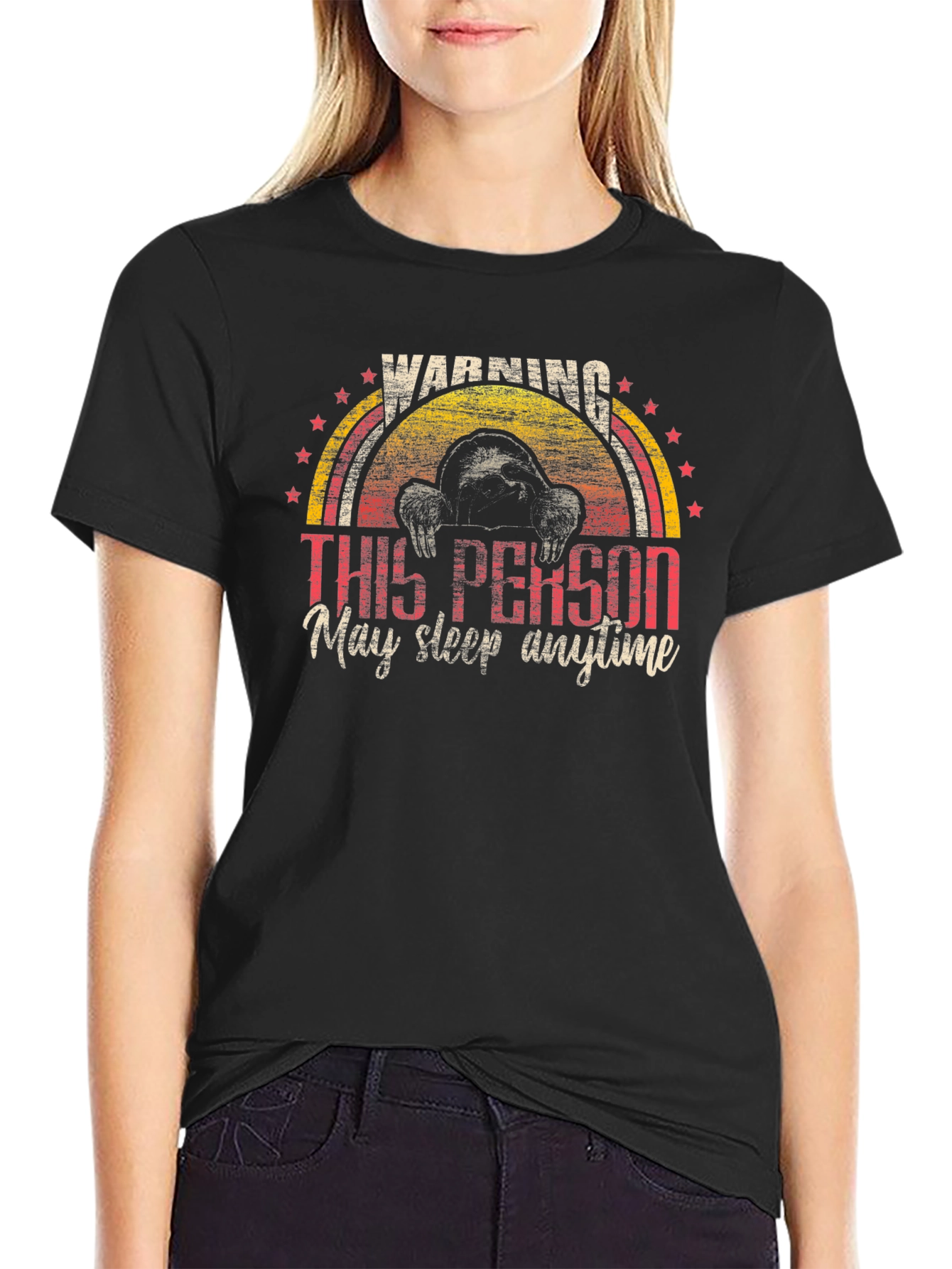 Warning: May Sleep Anytime T-Shirt