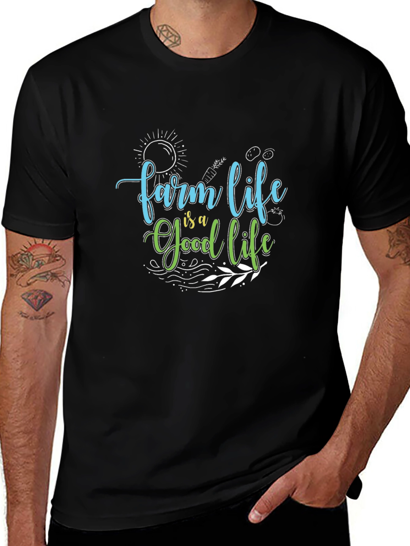 Farm Life is a Good Life Graphic Tee