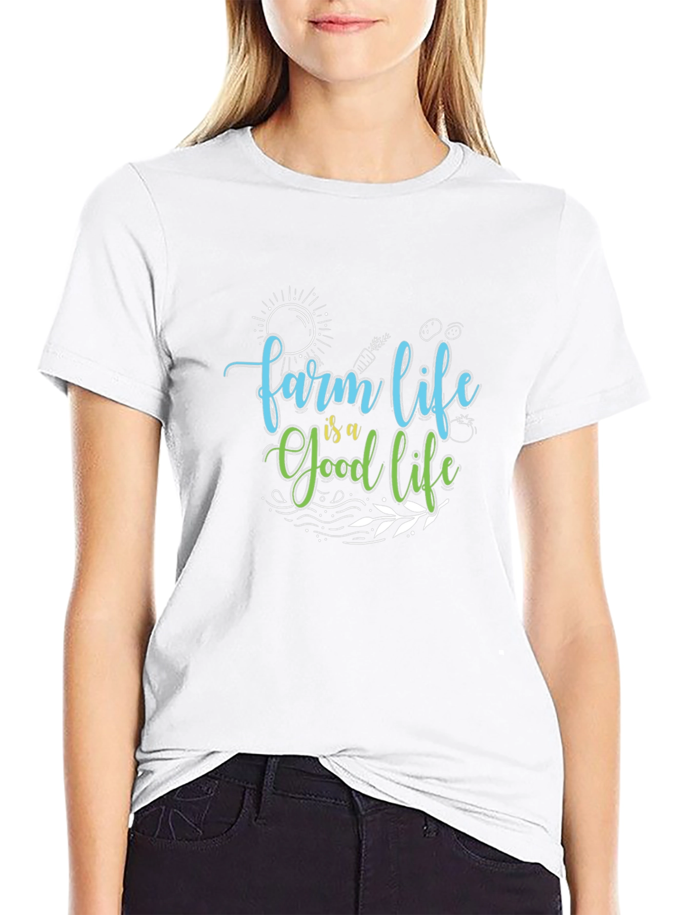 Farm Life is a Good Life Graphic Tee