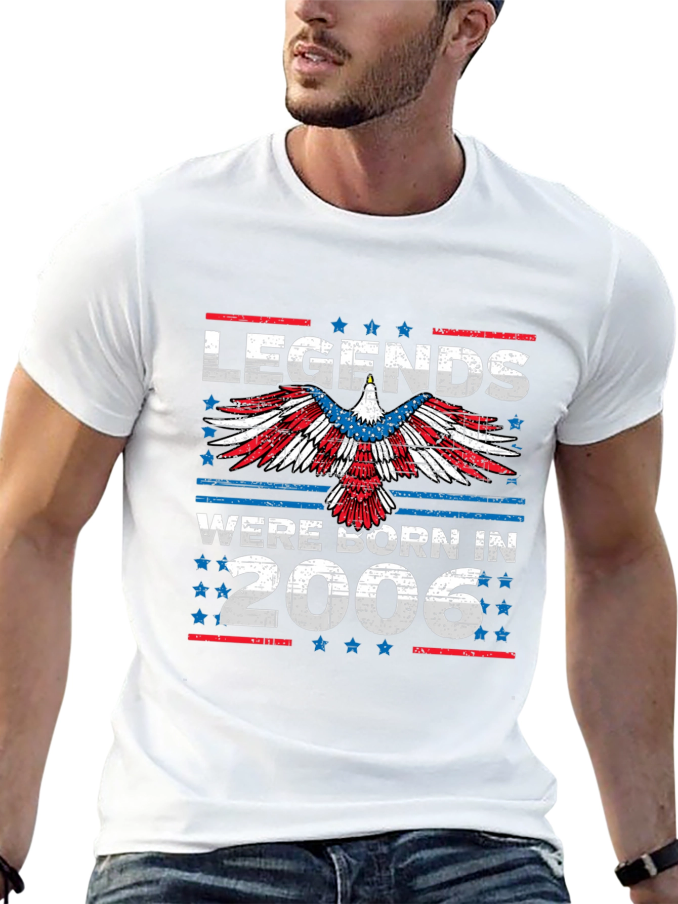 Legends Born in 2006 Patriotic T-Shirt