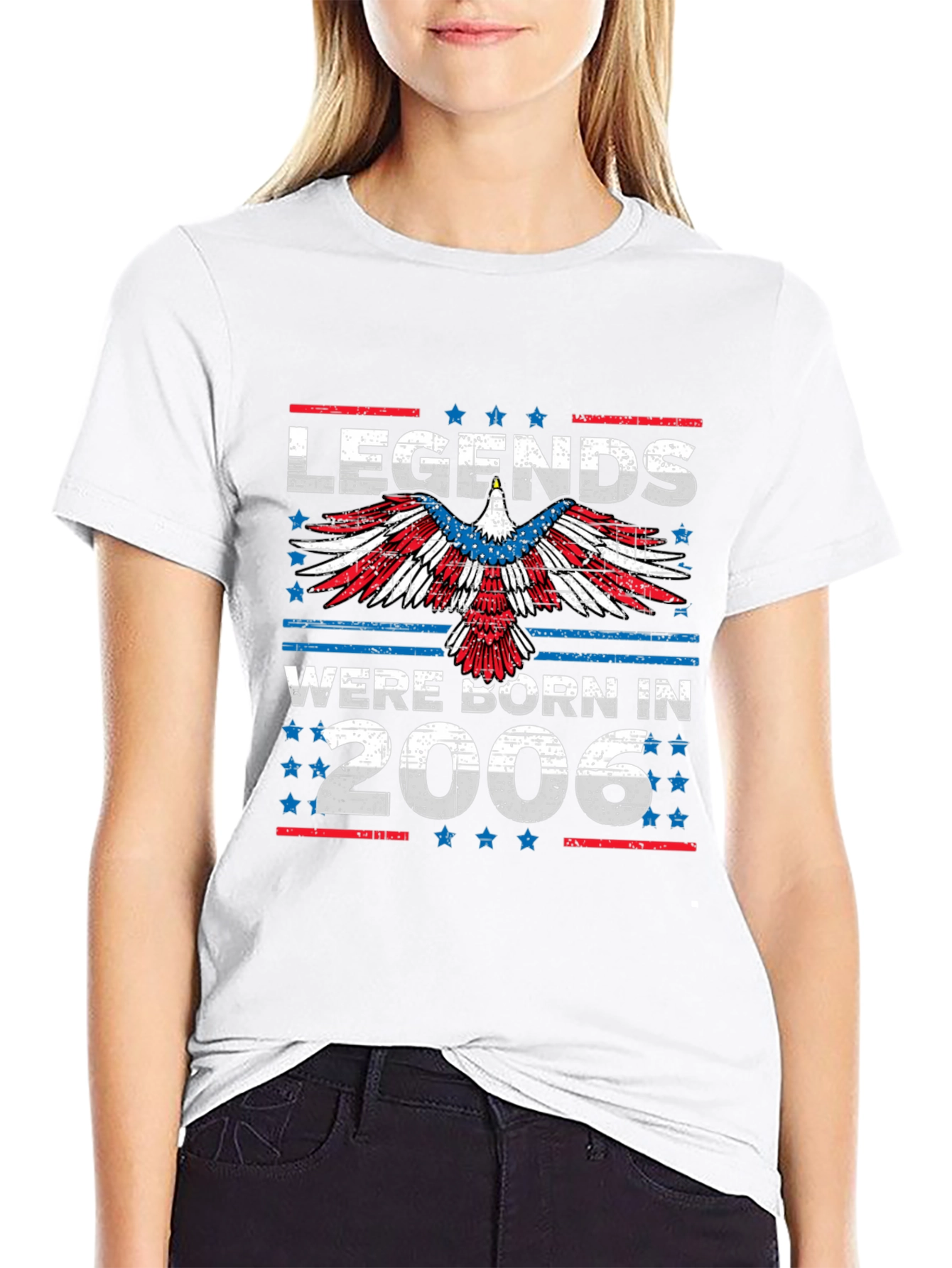 Legends Born in 2006 Patriotic T-Shirt