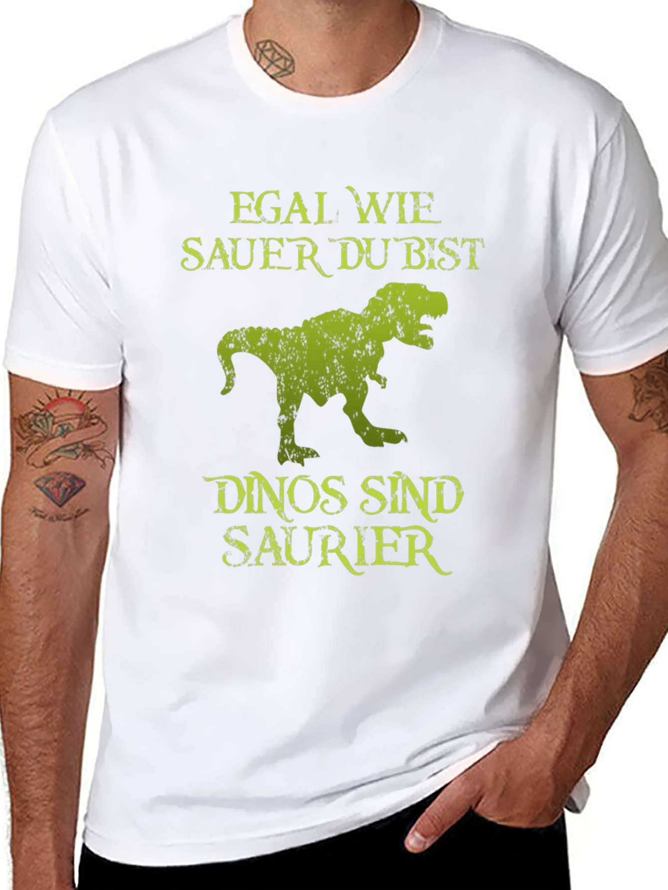 Funny Dinosaur T-Shirt - Dinos Sind Saurier