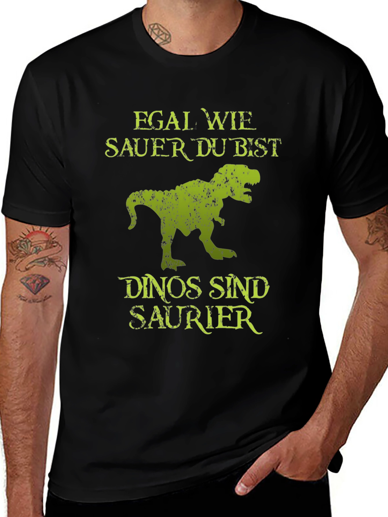 Funny Dinosaur T-Shirt - Dinos Sind Saurier