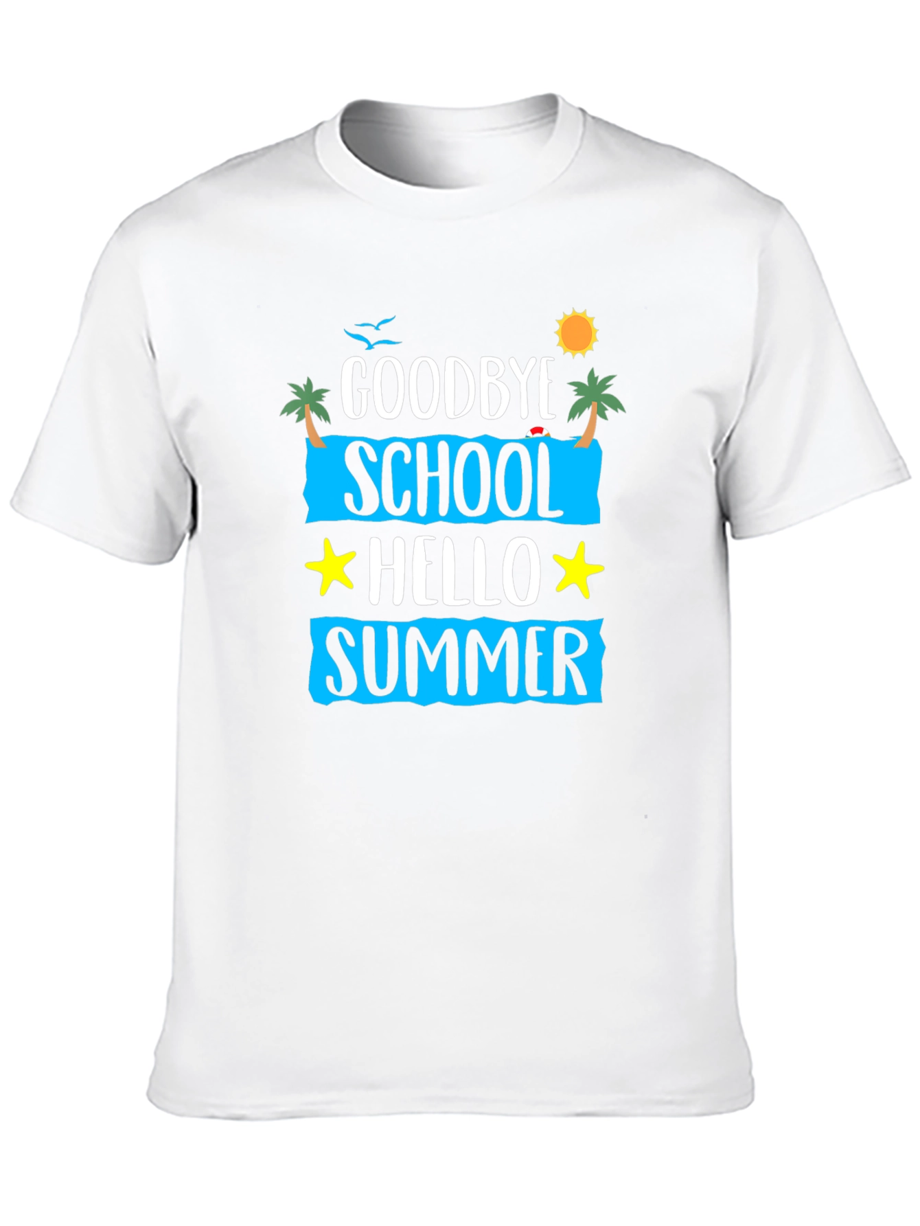 Goodbye School Hello Summer Graphic Tee