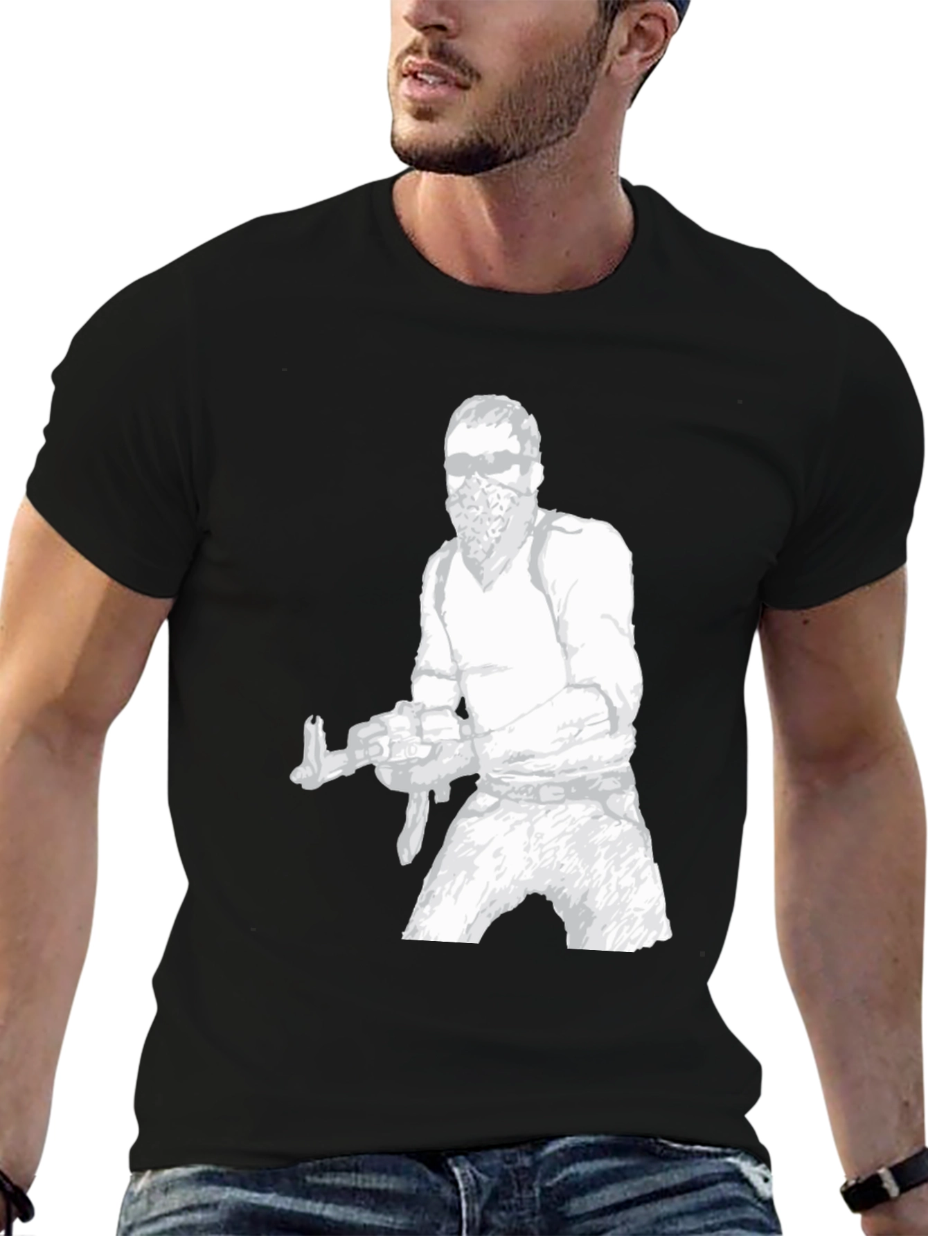 Urban Enforcer Graphic Tee - Black