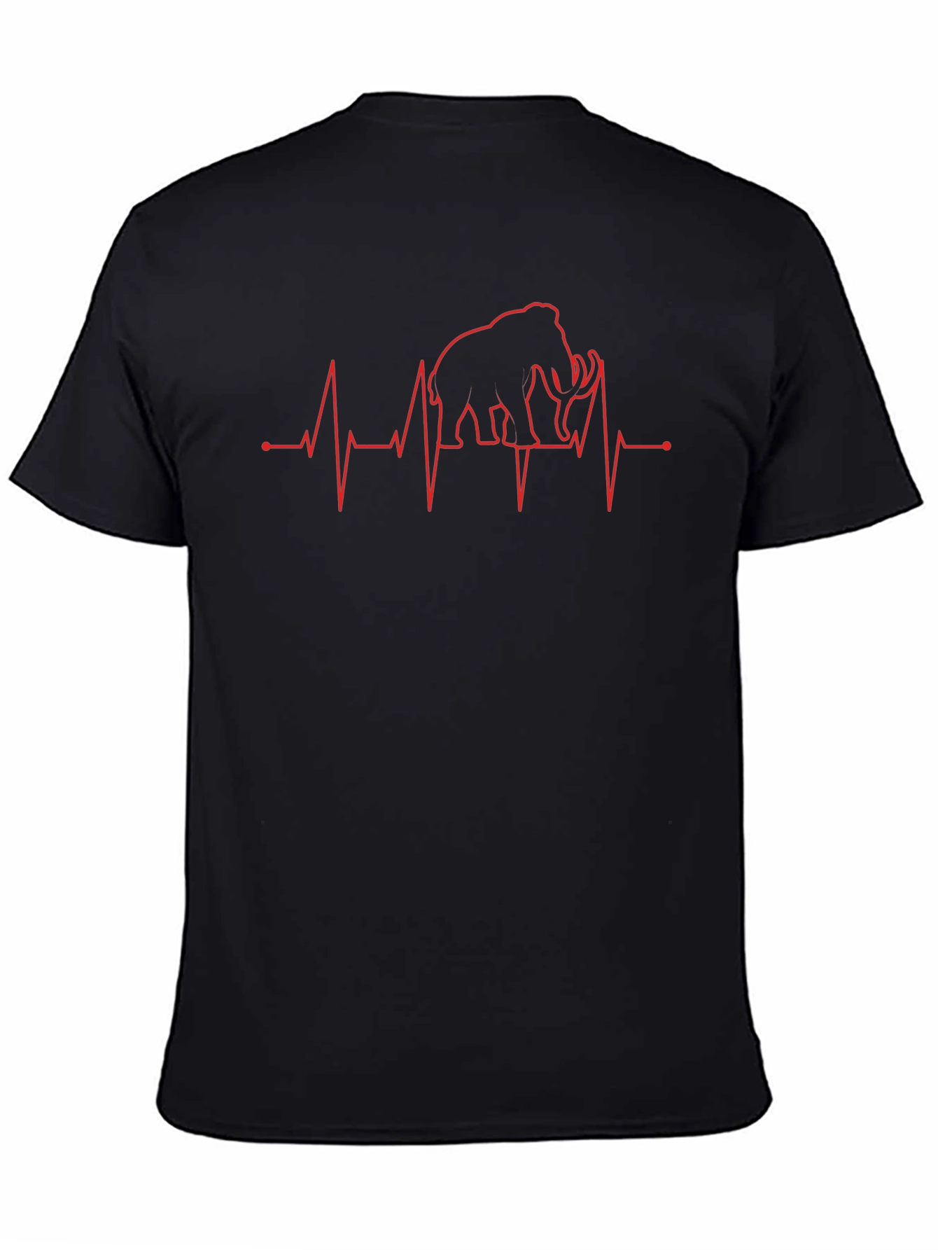 Mammoth Heartbeat Graphic T-Shirt - Black
