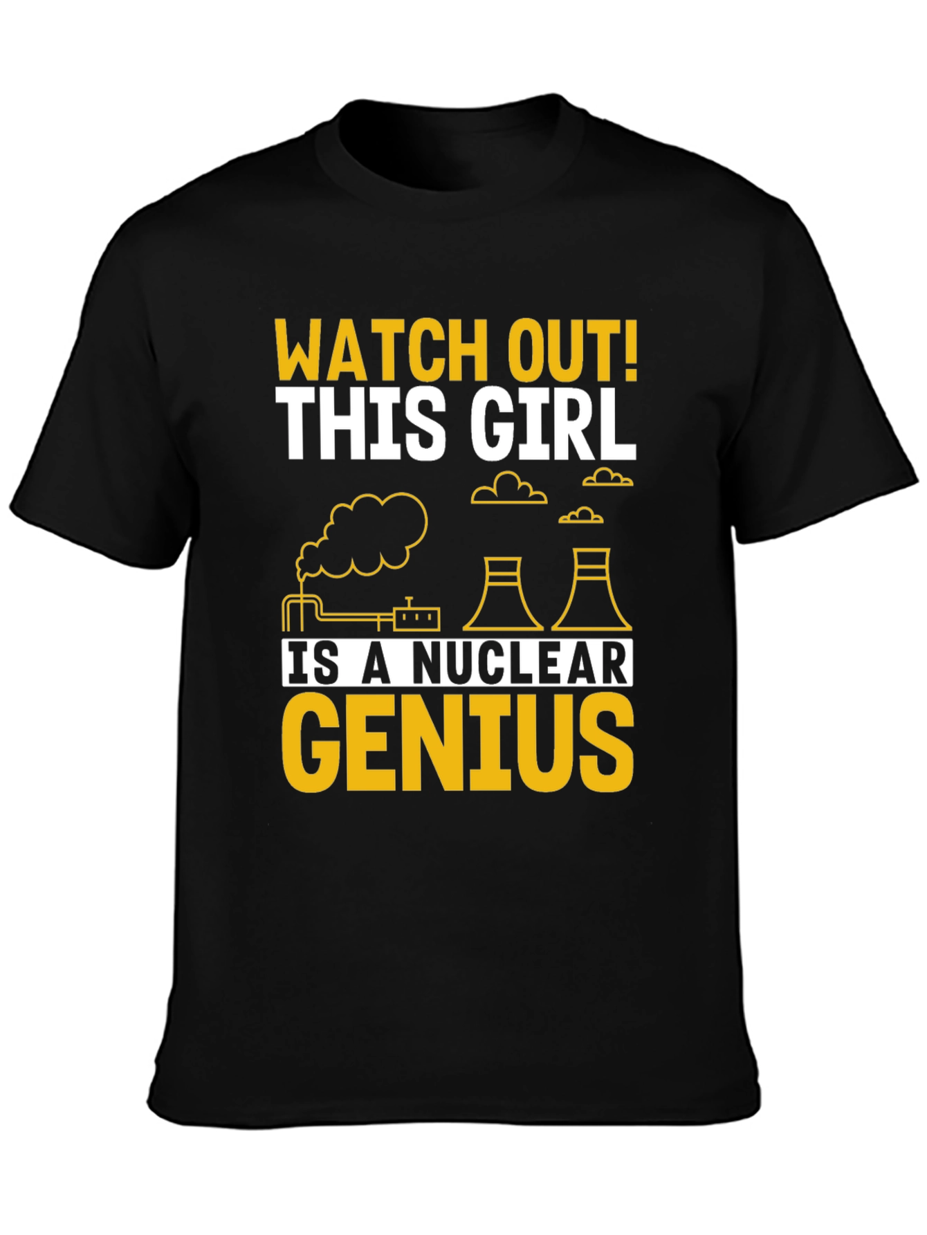 Nuclear Genius T-Shirt - Funny Science Tee