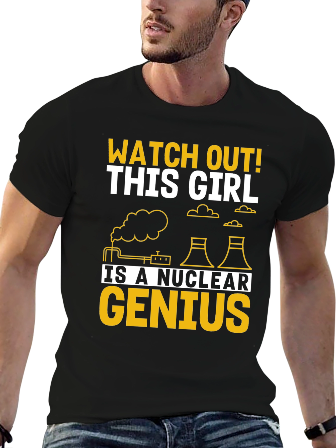 Nuclear Genius T-Shirt - Funny Science Tee
