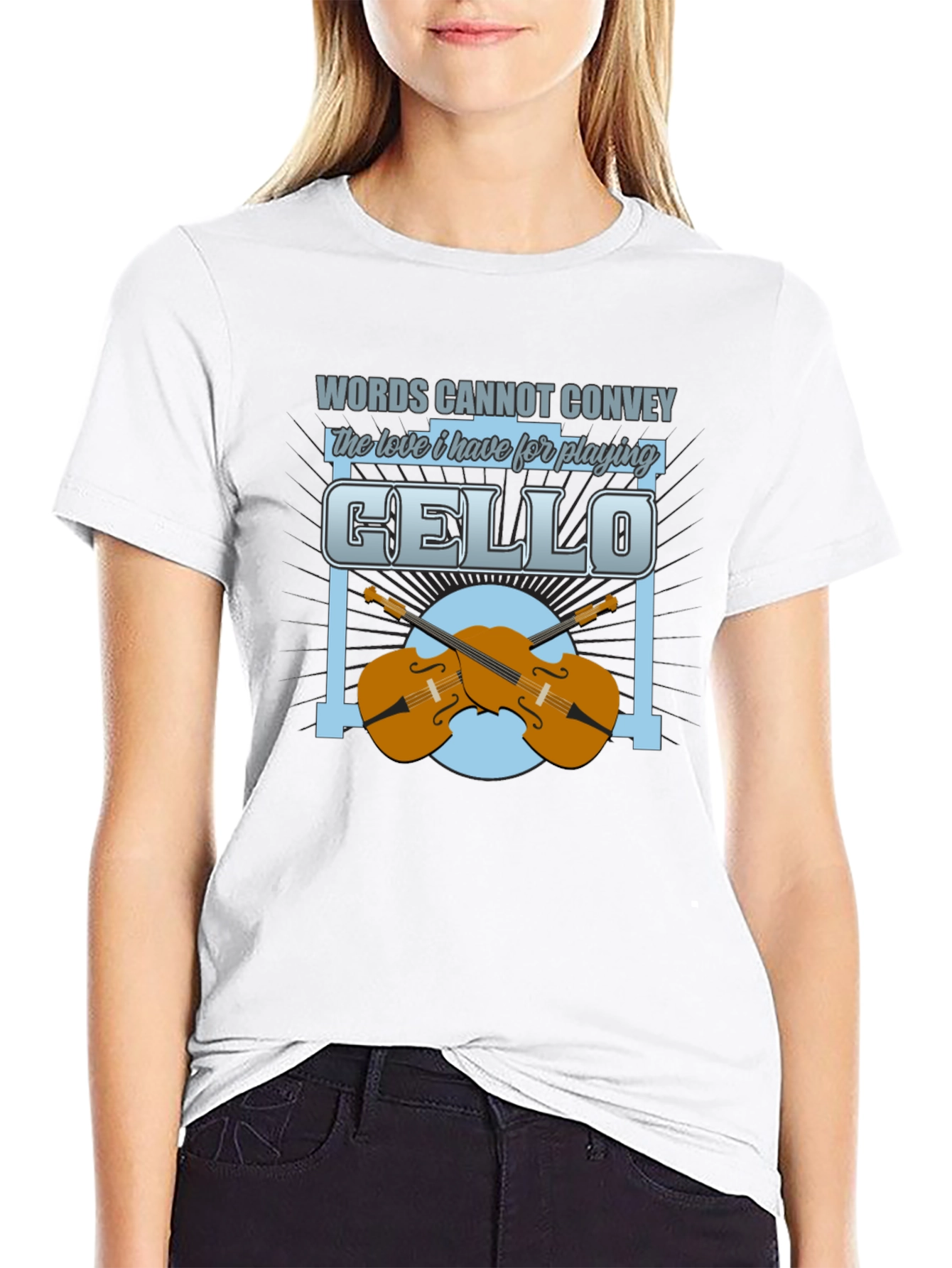 Cello Lover T-Shirt - Music Player Gift