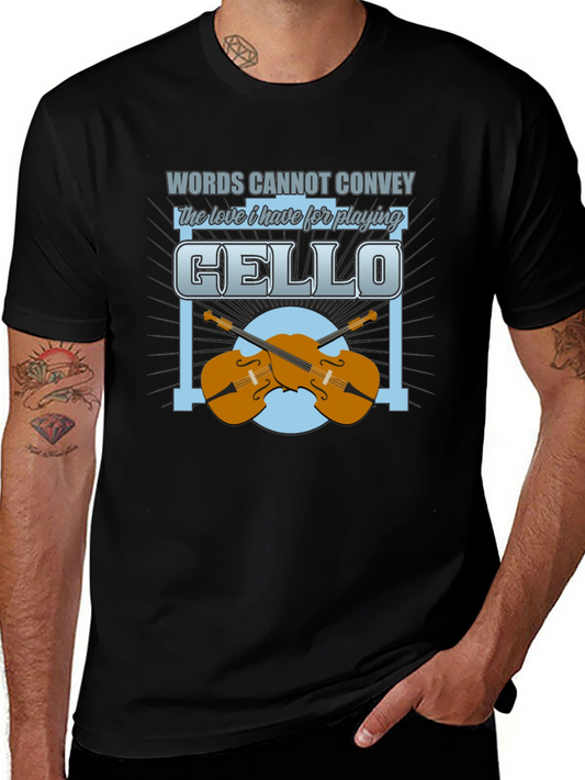 Cello Lover T-Shirt - Music Player Gift