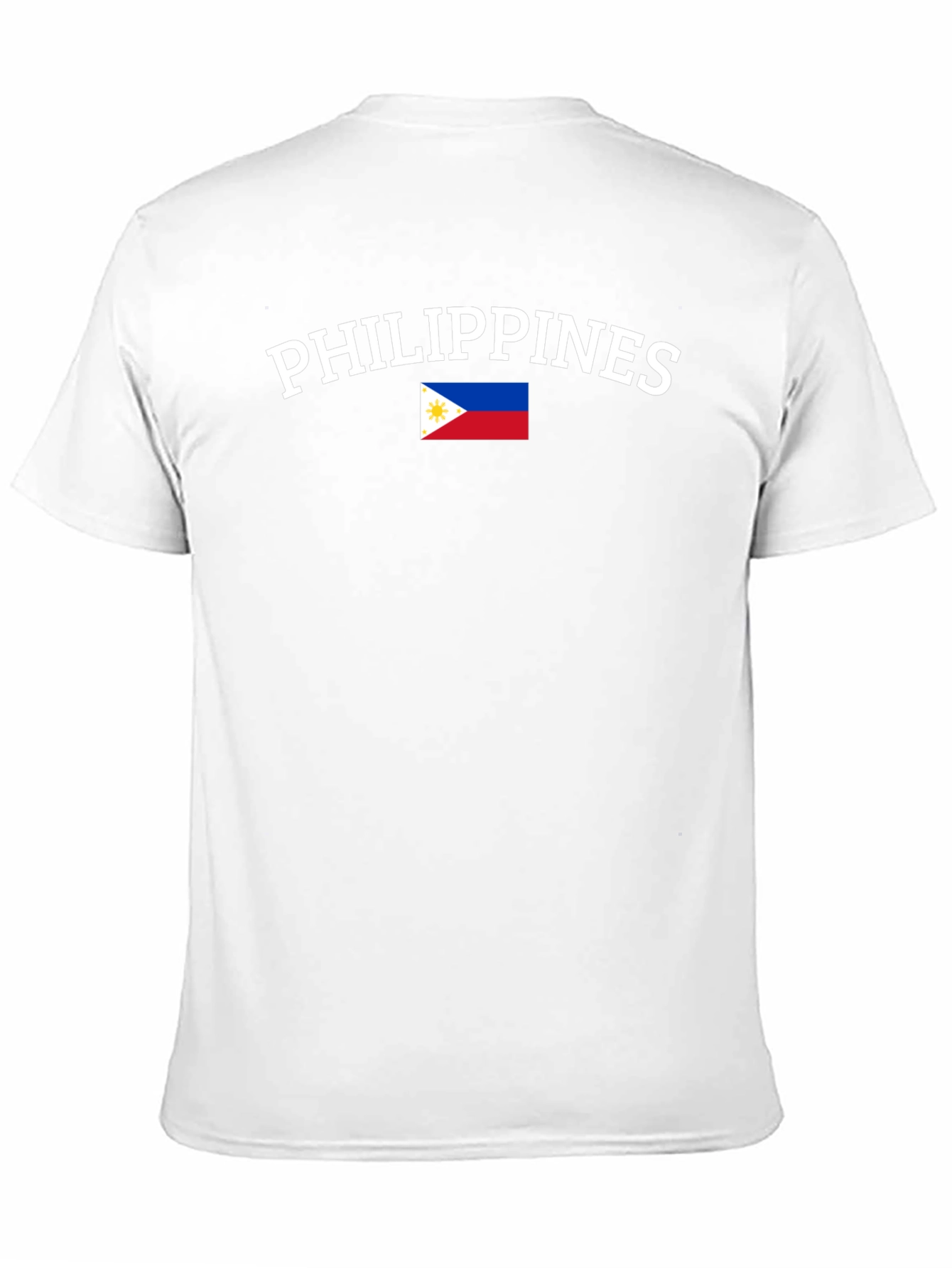 Philippines Flag T-Shirt - Black