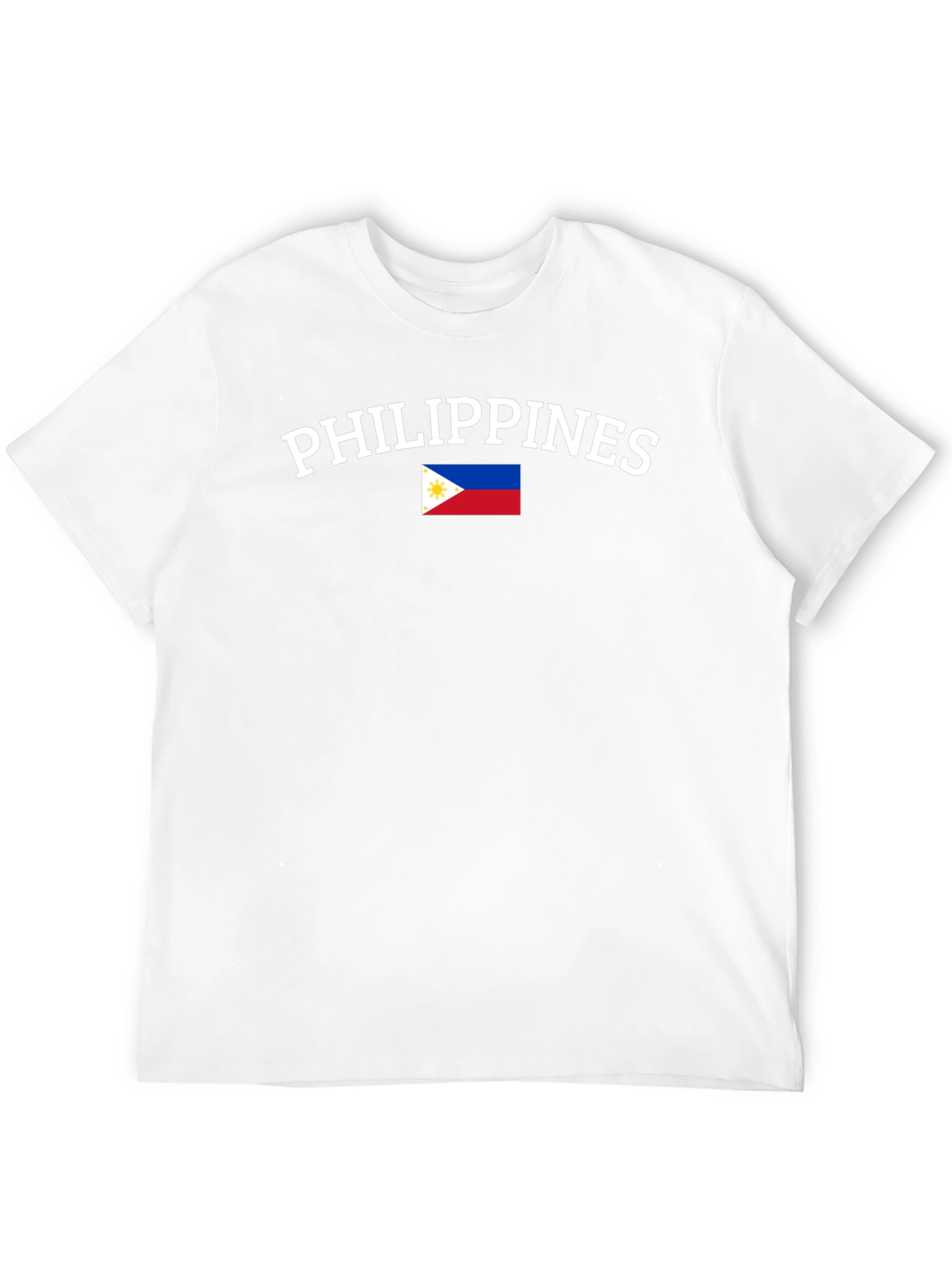 Philippines Flag T-Shirt - Black