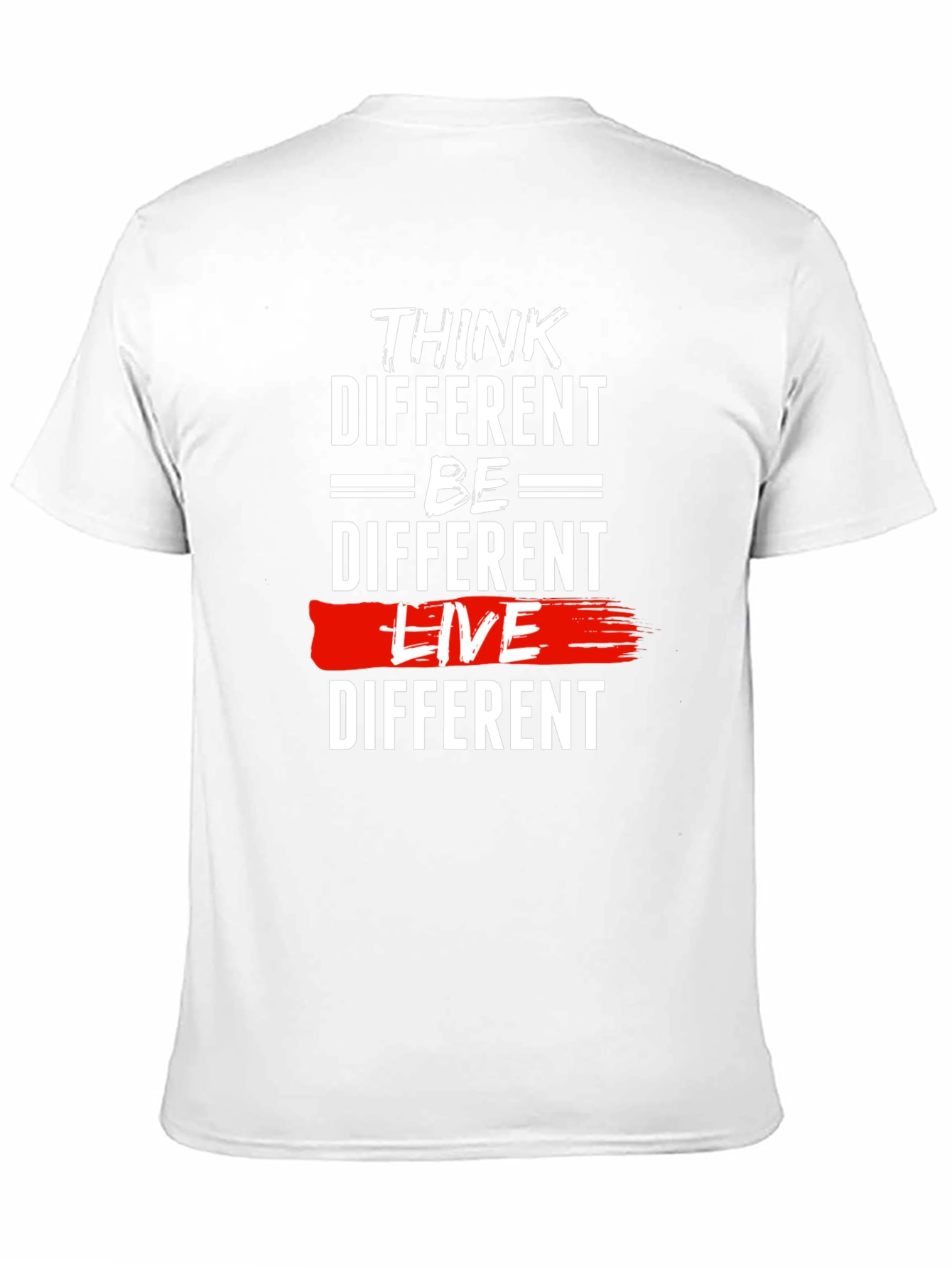 Think Different Graphic Tee - Black