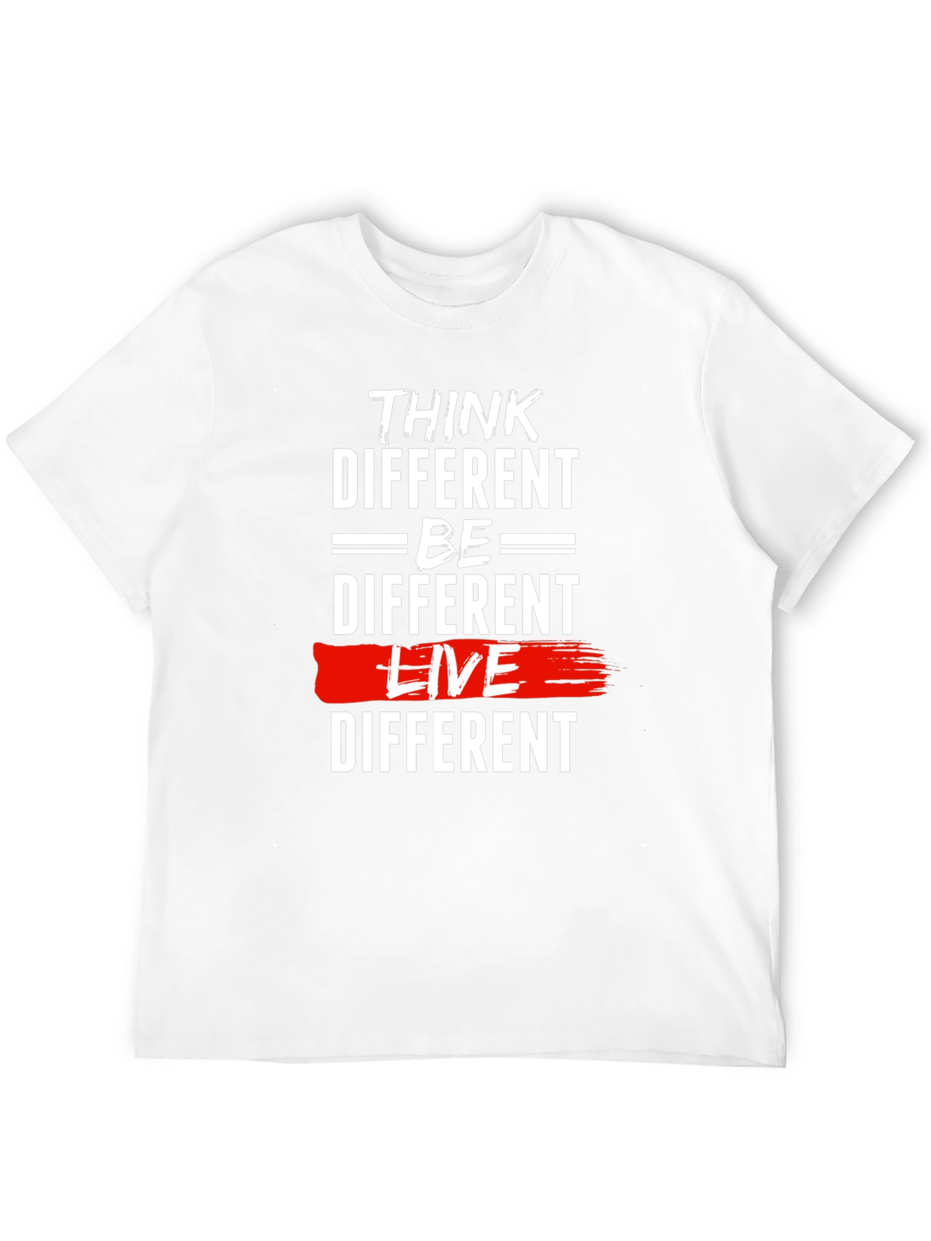 Think Different Graphic Tee - Black