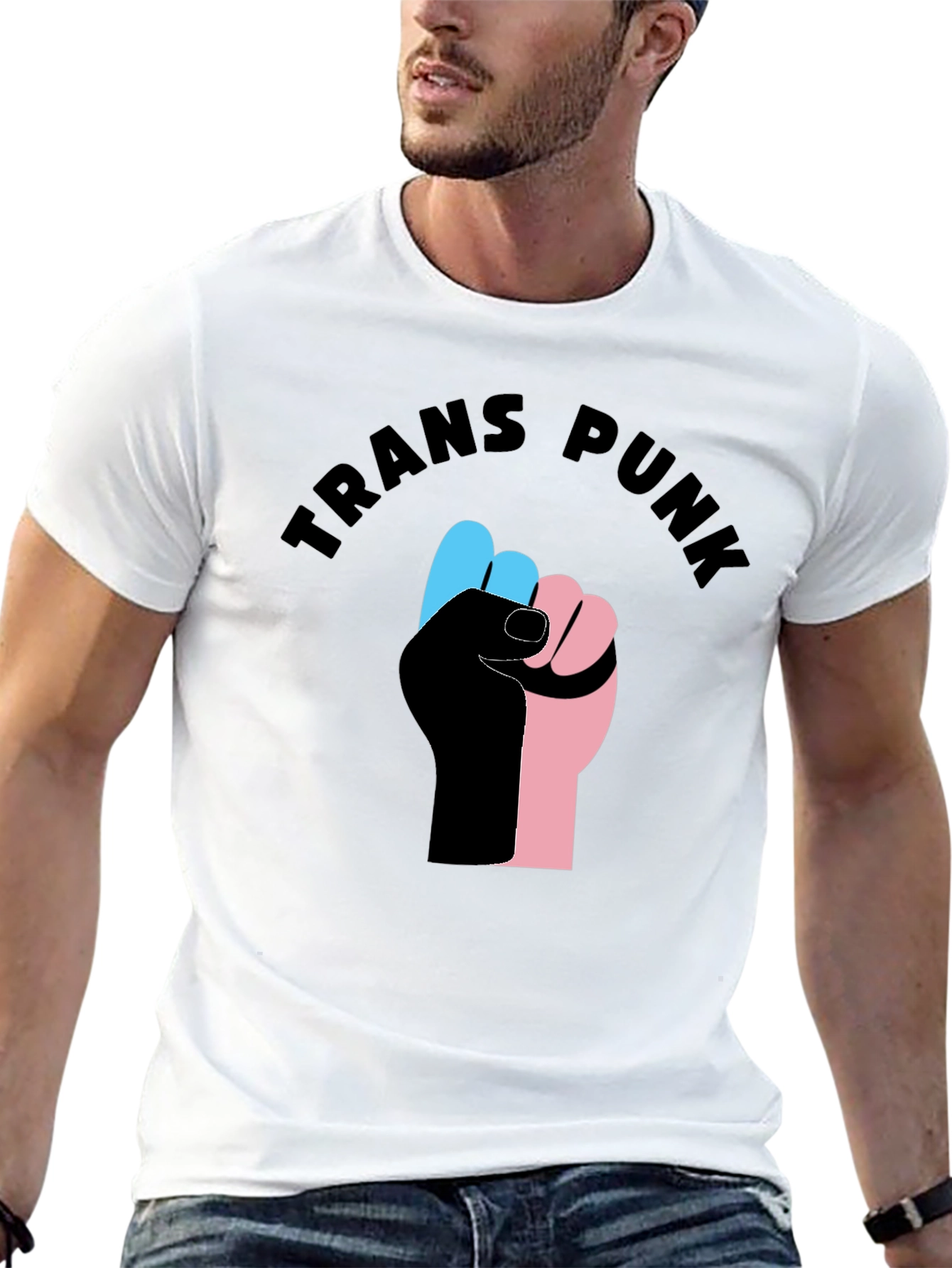 Trans Punk T-Shirt - Black