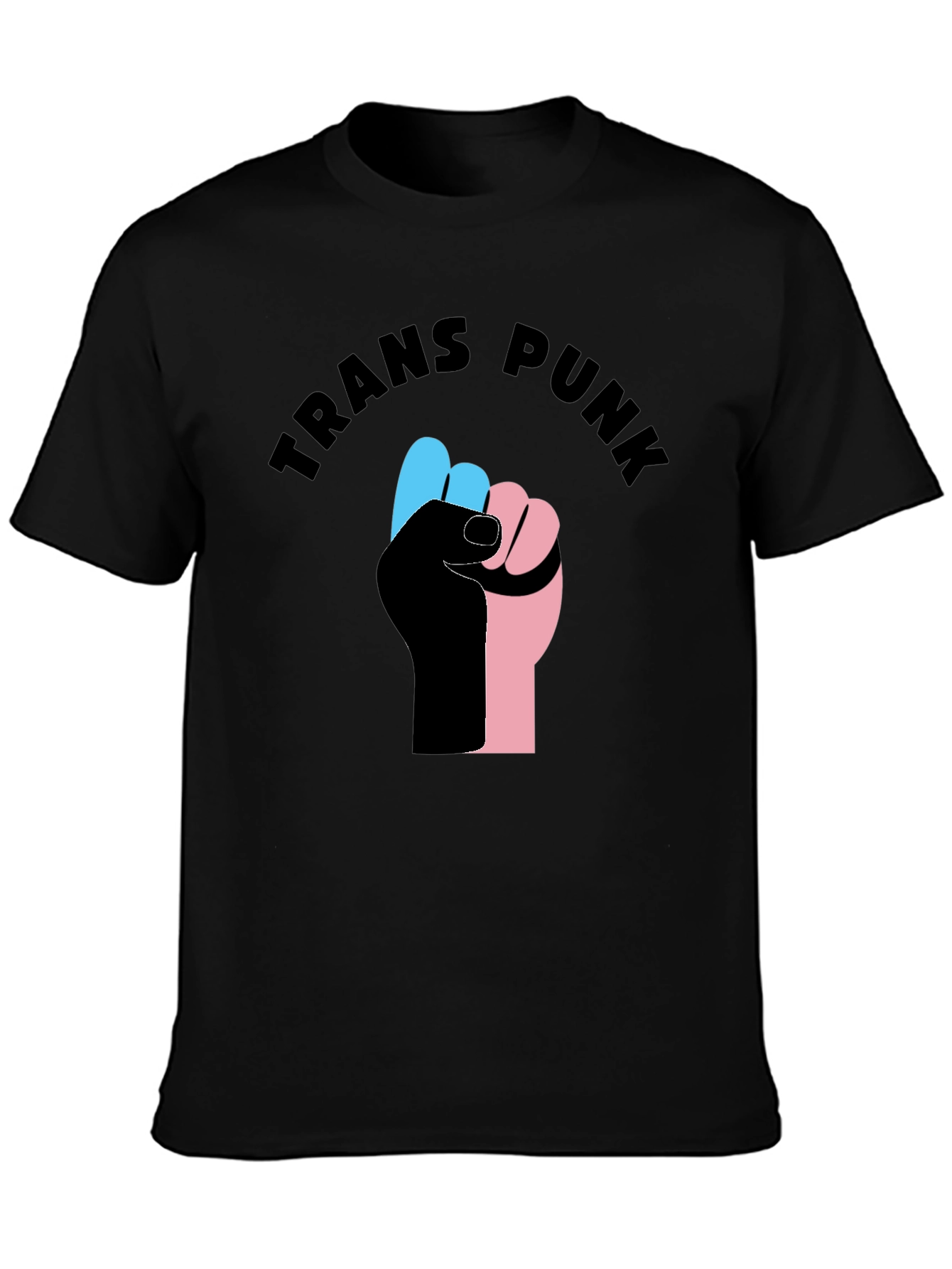 Trans Punk T-Shirt - Black