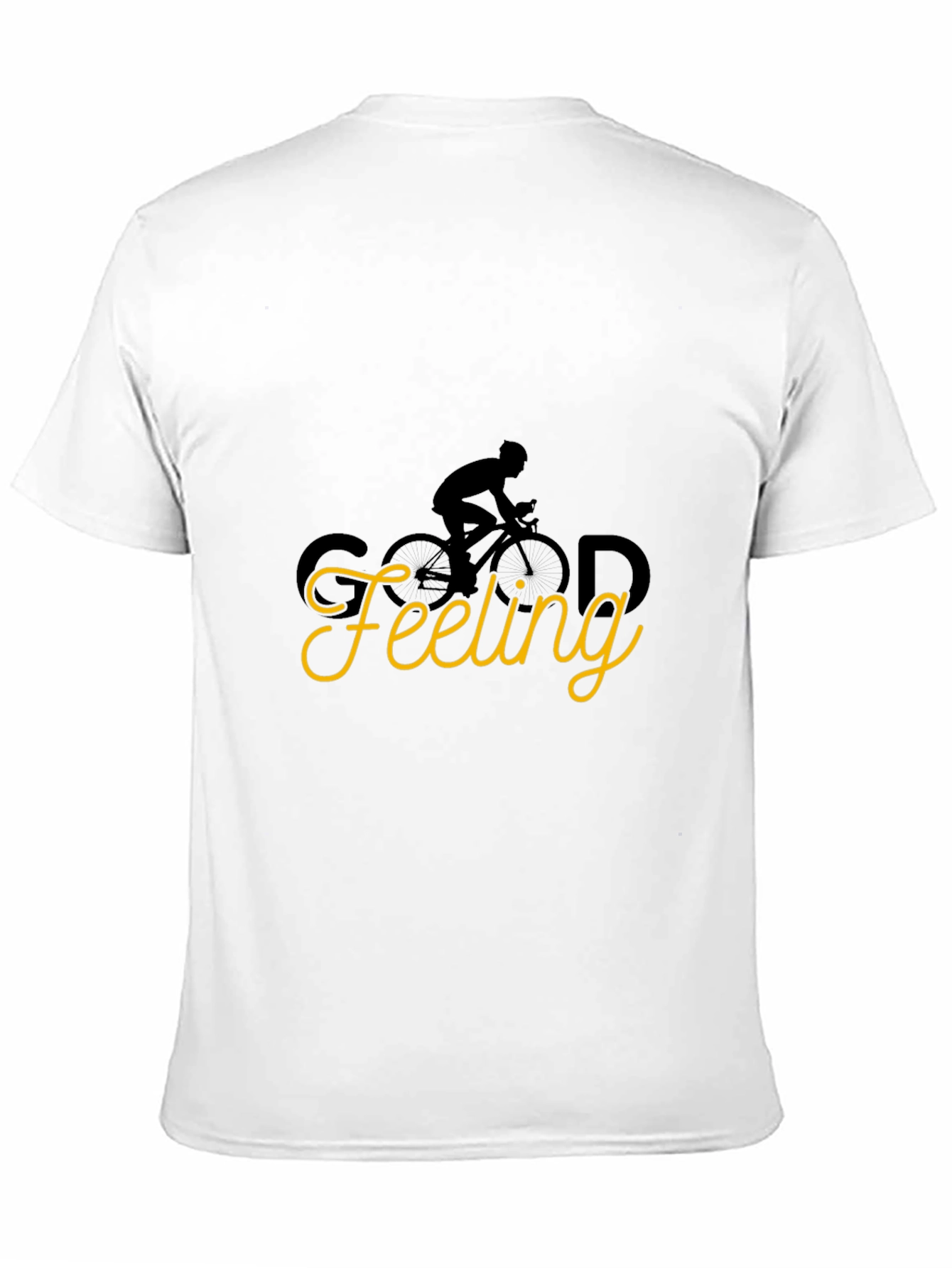 Good Feeling Cycling Graphic Tee - Black