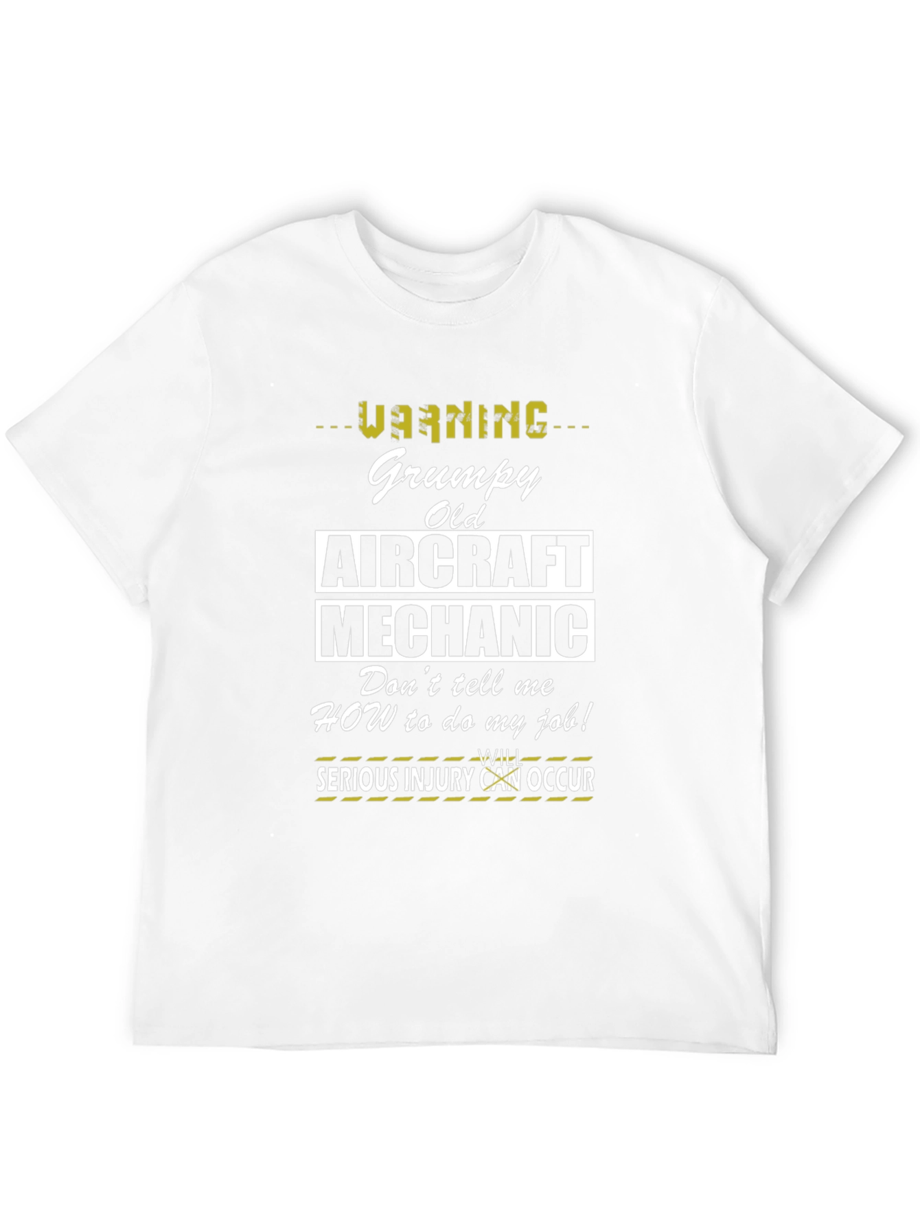 Grumpy Old Aircraft Mechanic T-Shirt
