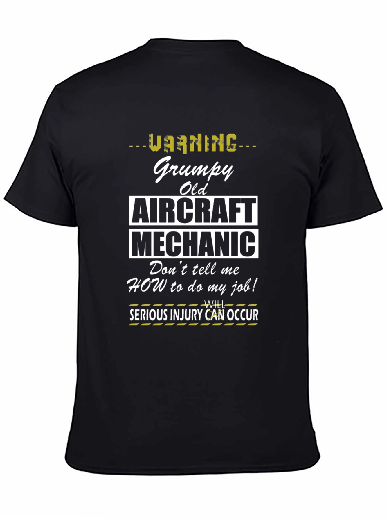 Grumpy Old Aircraft Mechanic T-Shirt