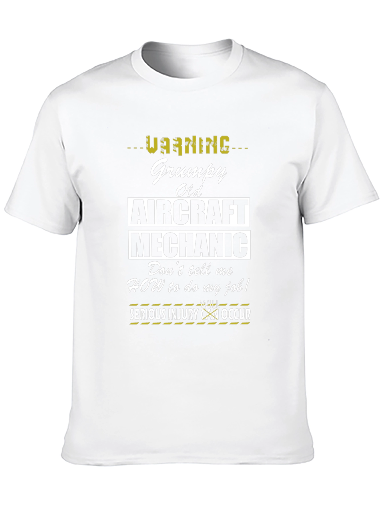 Grumpy Old Aircraft Mechanic T-Shirt