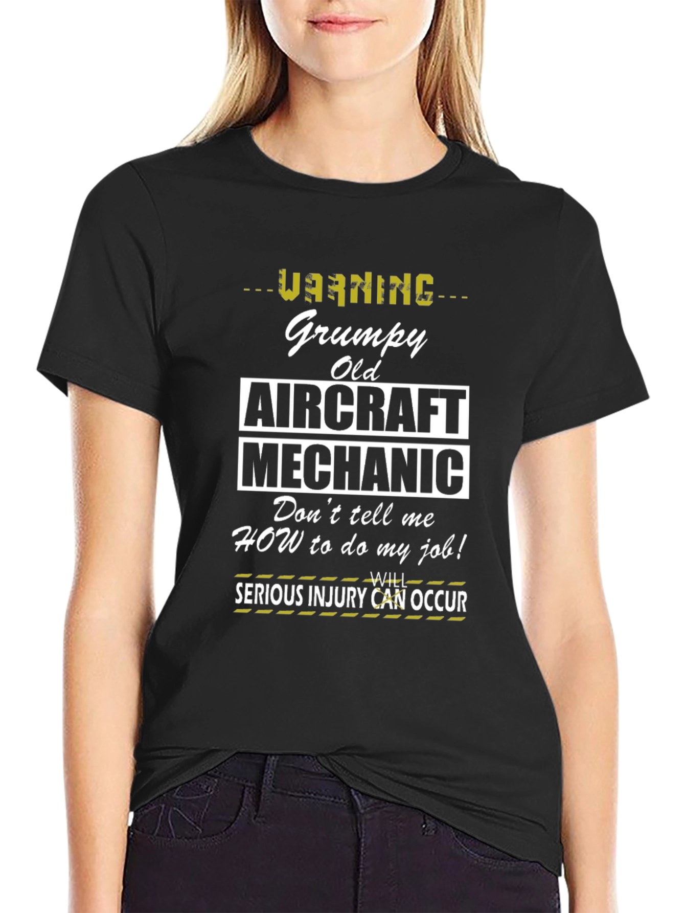 Grumpy Old Aircraft Mechanic T-Shirt